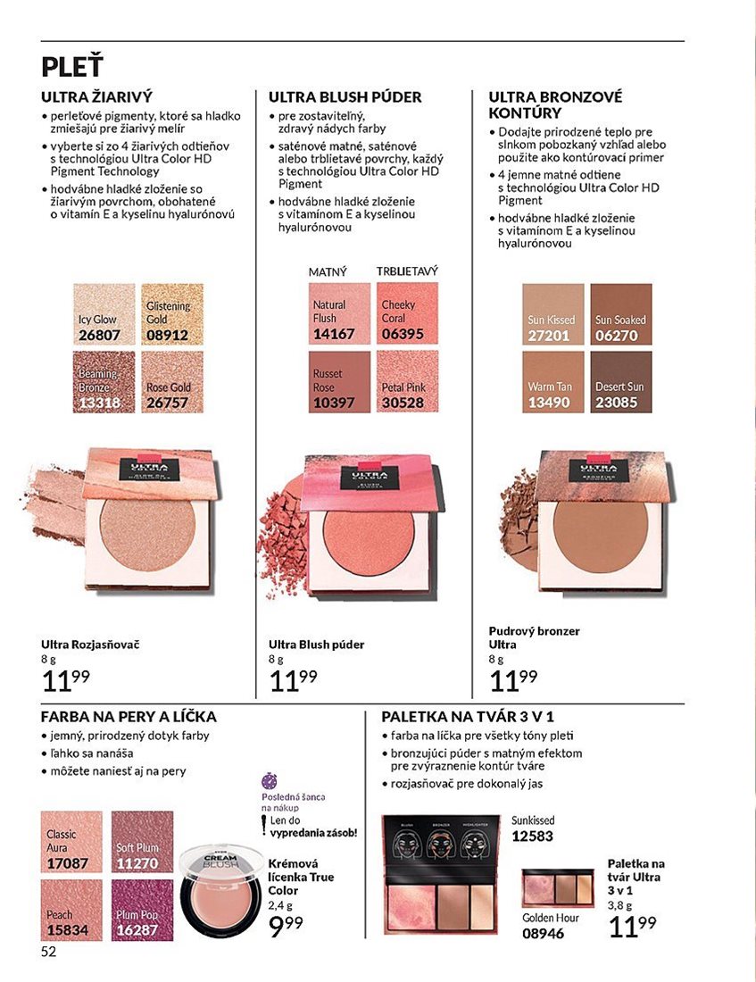 avon - Leták Avon platný od 01.08. do 31.08. - page: 52 avon - Leták Avon platný od 01.08. do 31.08. - page: 52