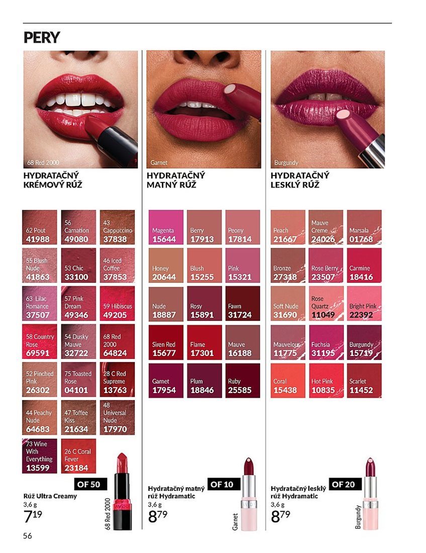 avon - Leták Avon platný od 01.08. do 31.08. - page: 56 avon - Leták Avon platný od 01.08. do 31.08. - page: 56