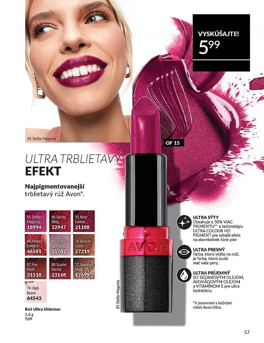 avon - Leták Avon platný od 01.08. do 31.08. - page: 57 avon - Leták Avon platný od 01.08. do 31.08. - page: 57