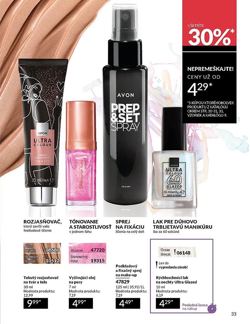avon - Leták Avon platný od 01.08. do 31.08. - page: 33 avon - Leták Avon platný od 01.08. do 31.08. - page: 33