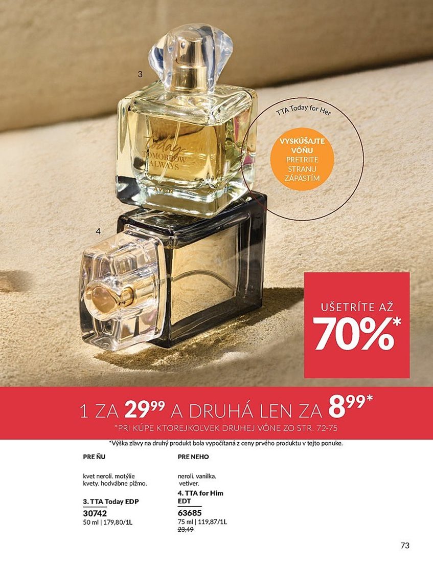 avon - Leták Avon platný od 01.08. do 31.08. - page: 73 avon - Leták Avon platný od 01.08. do 31.08. - page: 73