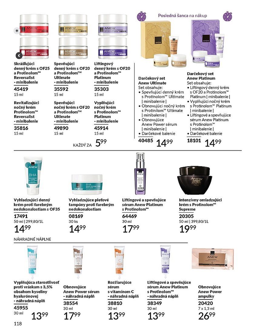 avon - Leták Avon platný od 01.08. do 31.08. - page: 118 avon - Leták Avon platný od 01.08. do 31.08. - page: 118
