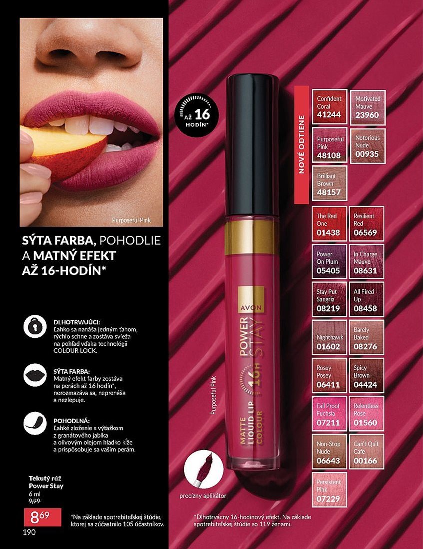 avon - Leták Avon platný od 01.08. do 31.08. - page: 190 avon - Leták Avon platný od 01.08. do 31.08. - page: 190