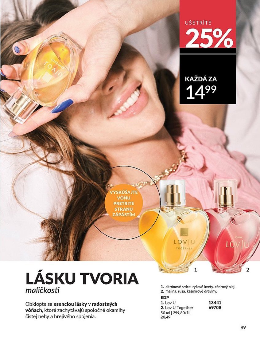 avon - Leták Avon platný od 01.08. do 31.08. - page: 89 avon - Leták Avon platný od 01.08. do 31.08. - page: 89