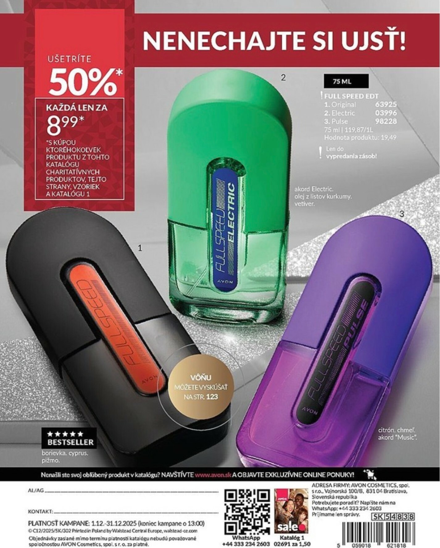 avon - Leták Avon platný od 01.12. do 31.12. - page: 123