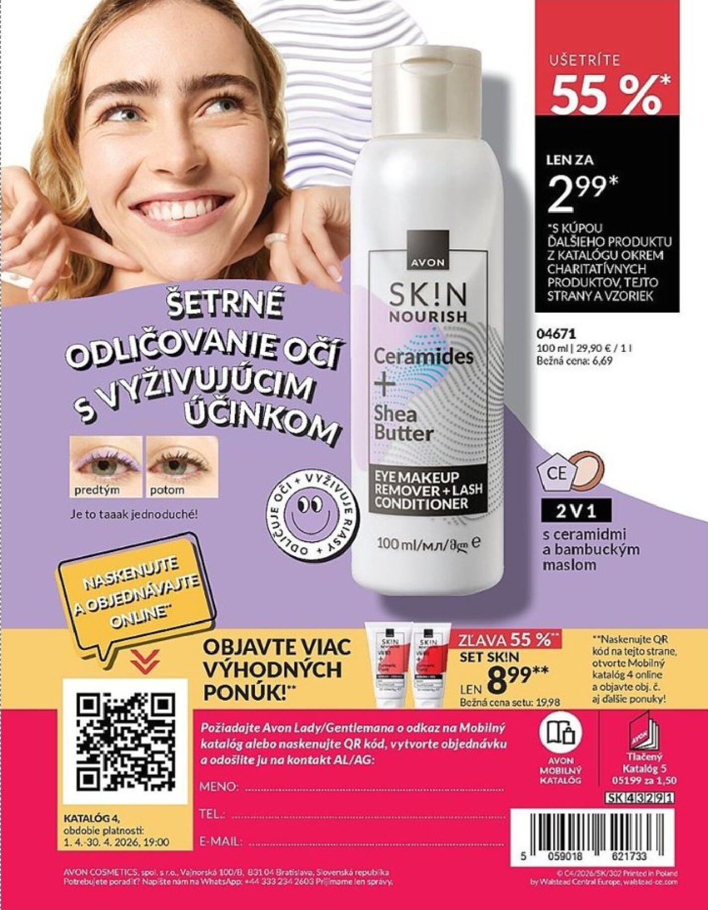 avon - Aktuálny leták Avon platný od stredy, 01.04.2026 do štvrtka, 30.04.2026 - page: 91