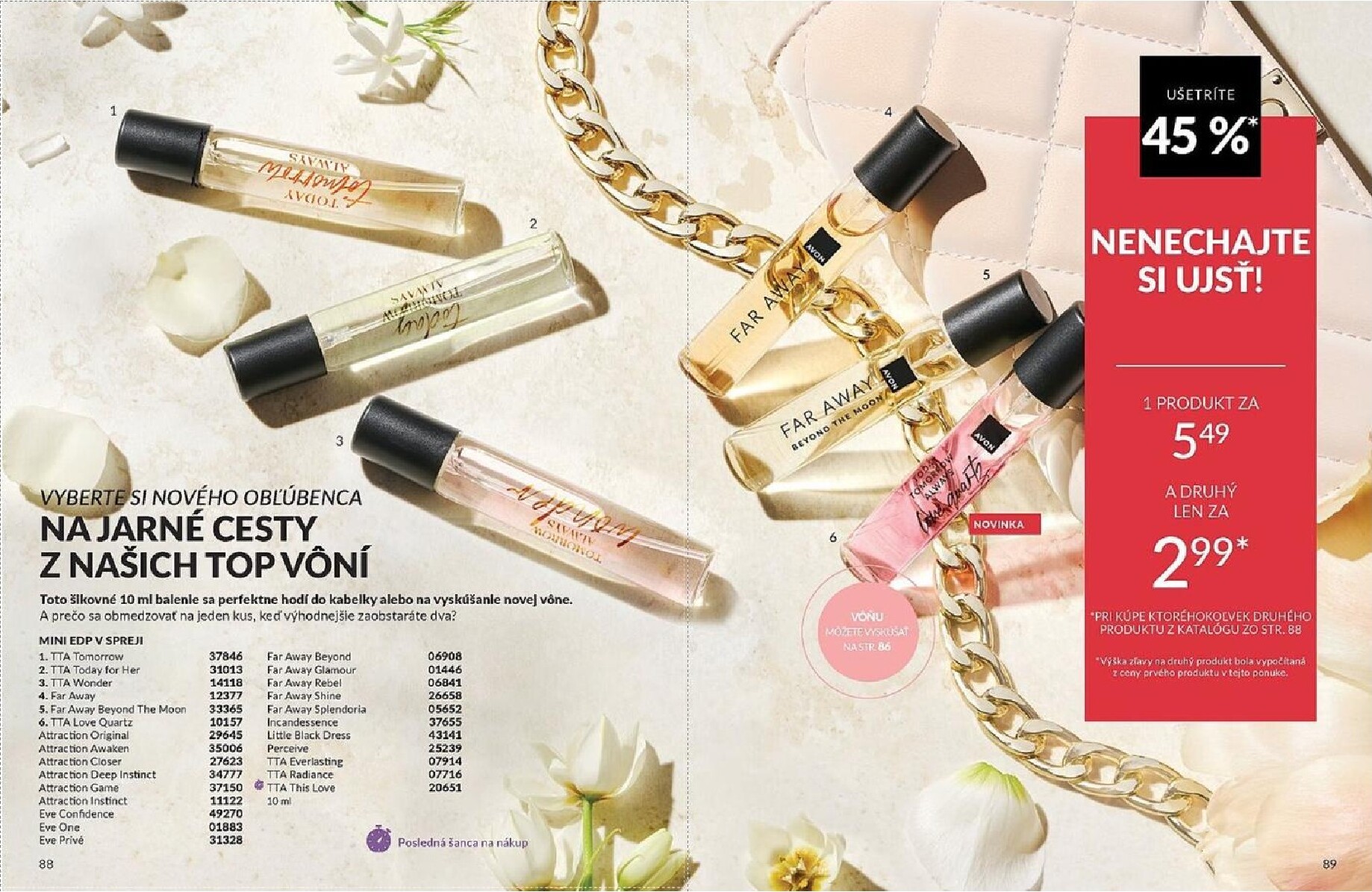 avon - Aktuálny leták Avon platný od stredy, 01.04.2026 do štvrtka, 30.04.2026 - page: 45