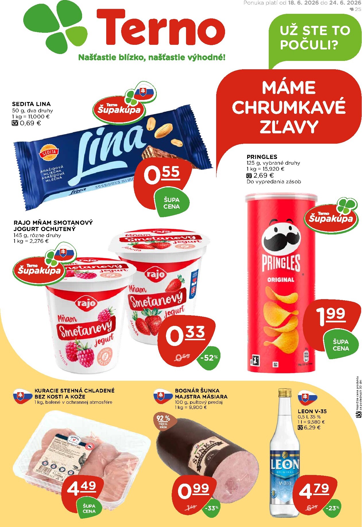 terno - Nový Terno - Budúci leták leták od štvrtka, 18.06.2026 do stredy, 24.06.2026