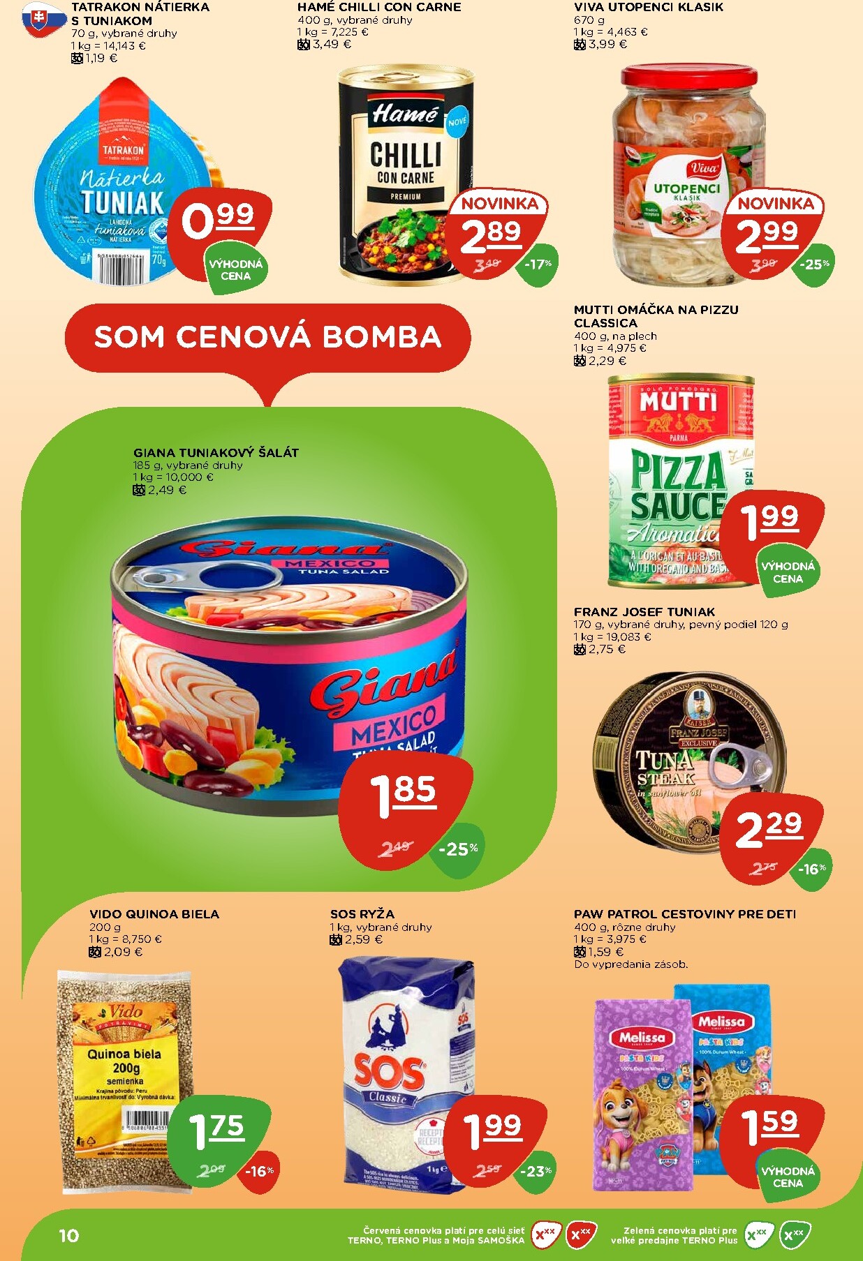 terno - Nový Terno leták od štvrtka, 20.08.2026 do stredy, 26.08.2026 - page: 10