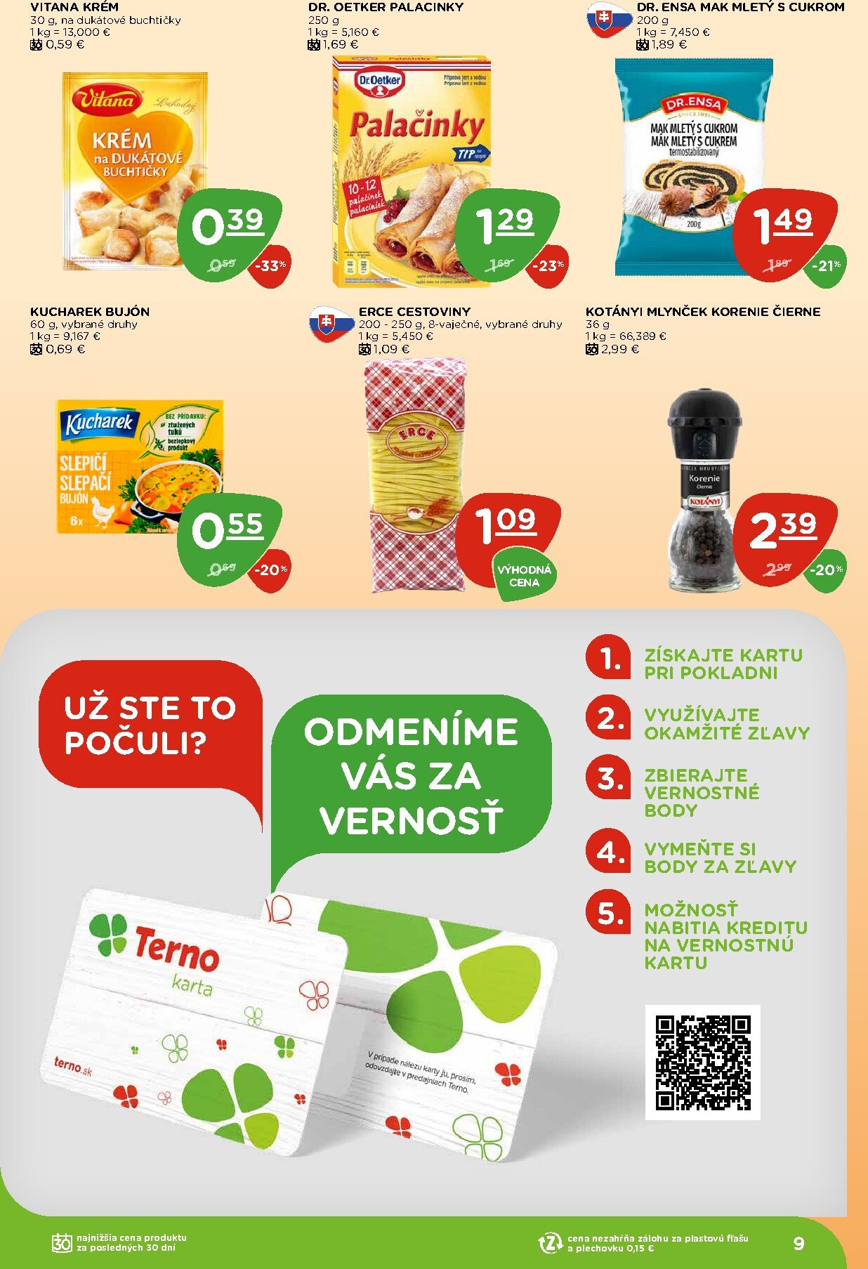 terno - Nový Terno leták od štvrtka, 20.08.2026 do stredy, 26.08.2026 - page: 9