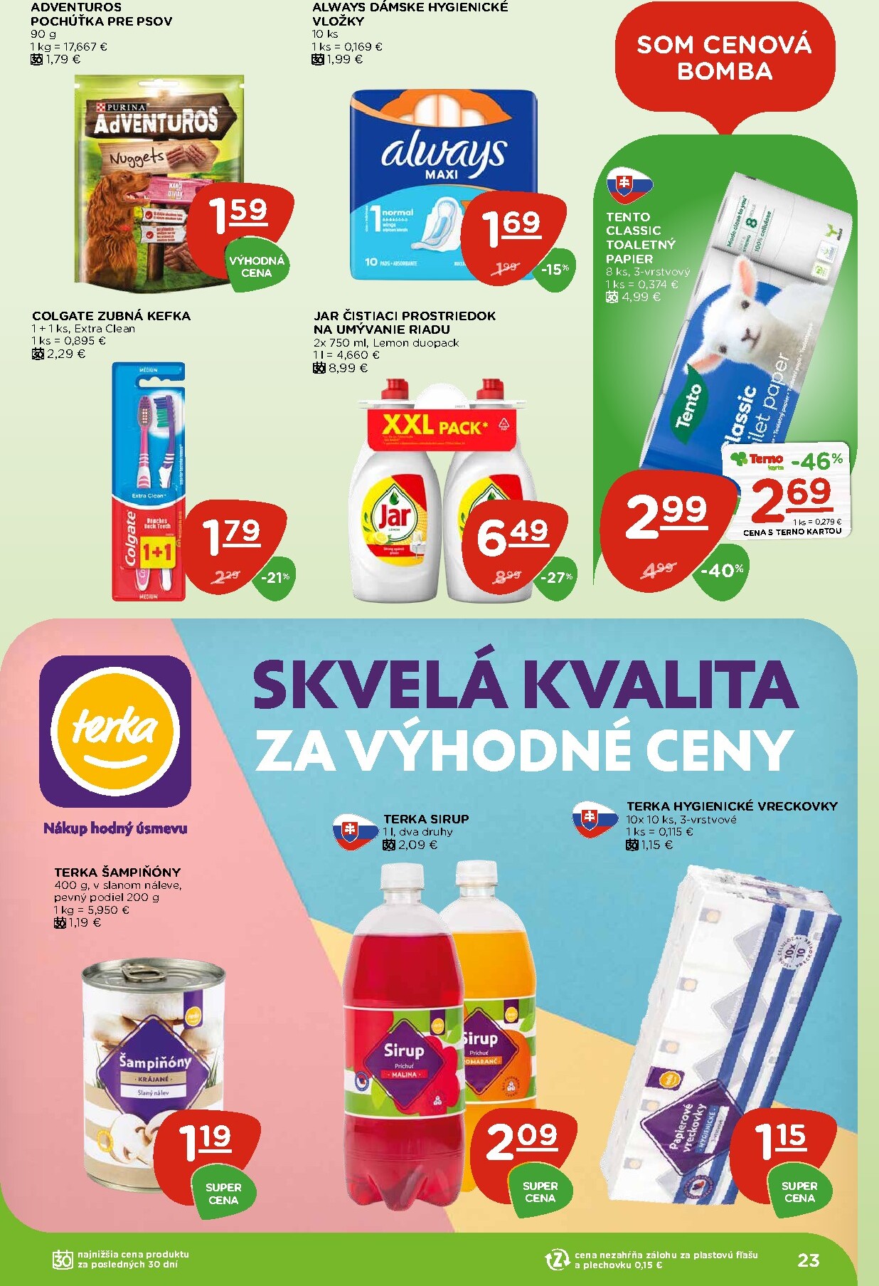 terno - Nový Terno leták od štvrtka, 24.09.2026 do stredy, 30.09.2026 - page: 23