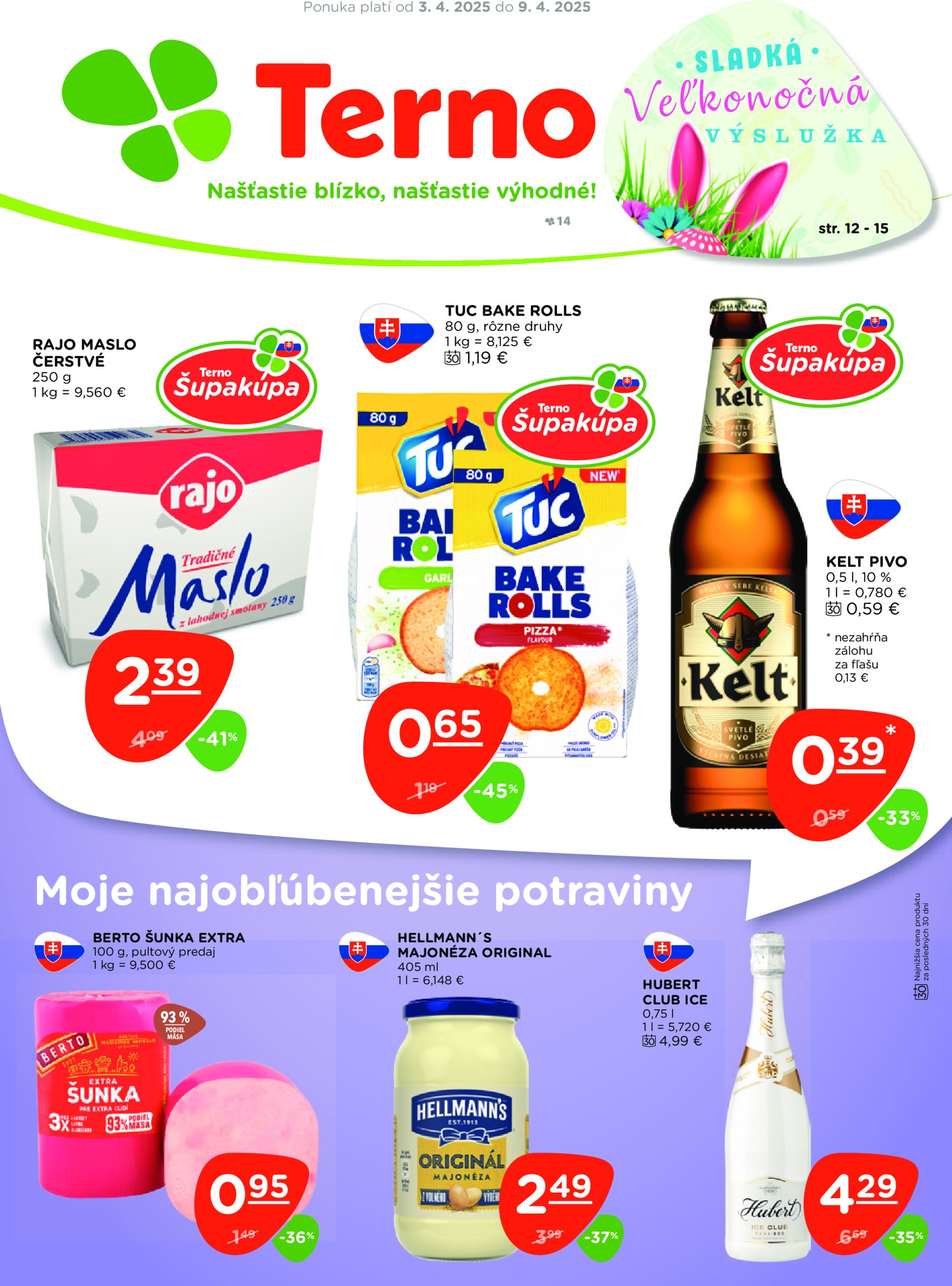 terno - Terno leták platný od 03.04. - 09.04.