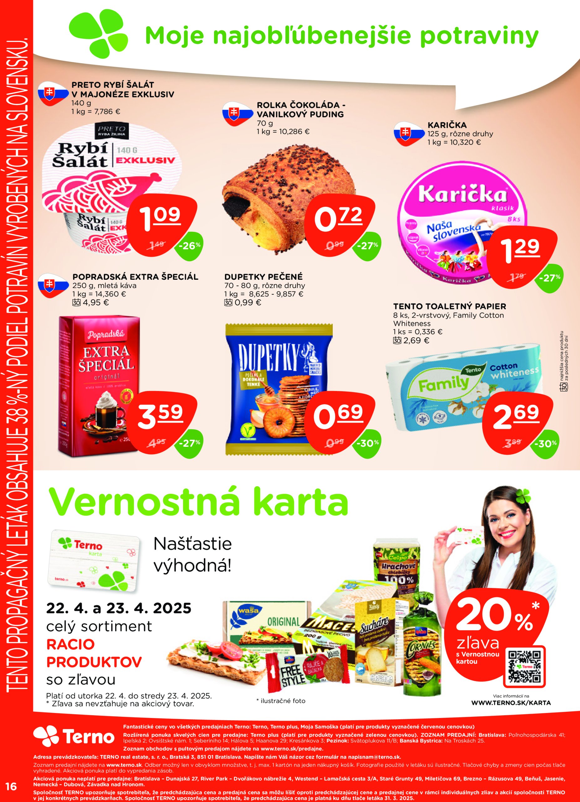 terno - Terno leták platný od 10.04. - 23.04. - page: 16