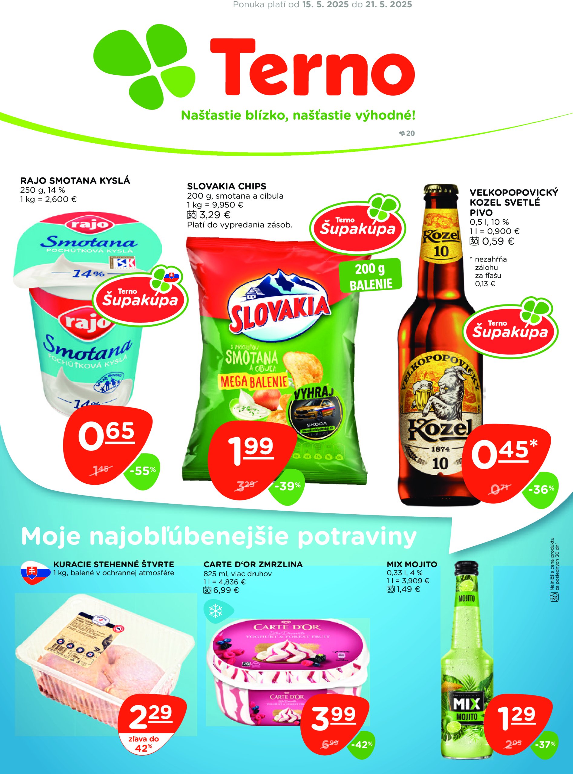 terno - Terno leták platný od 15.05. - 23.05.