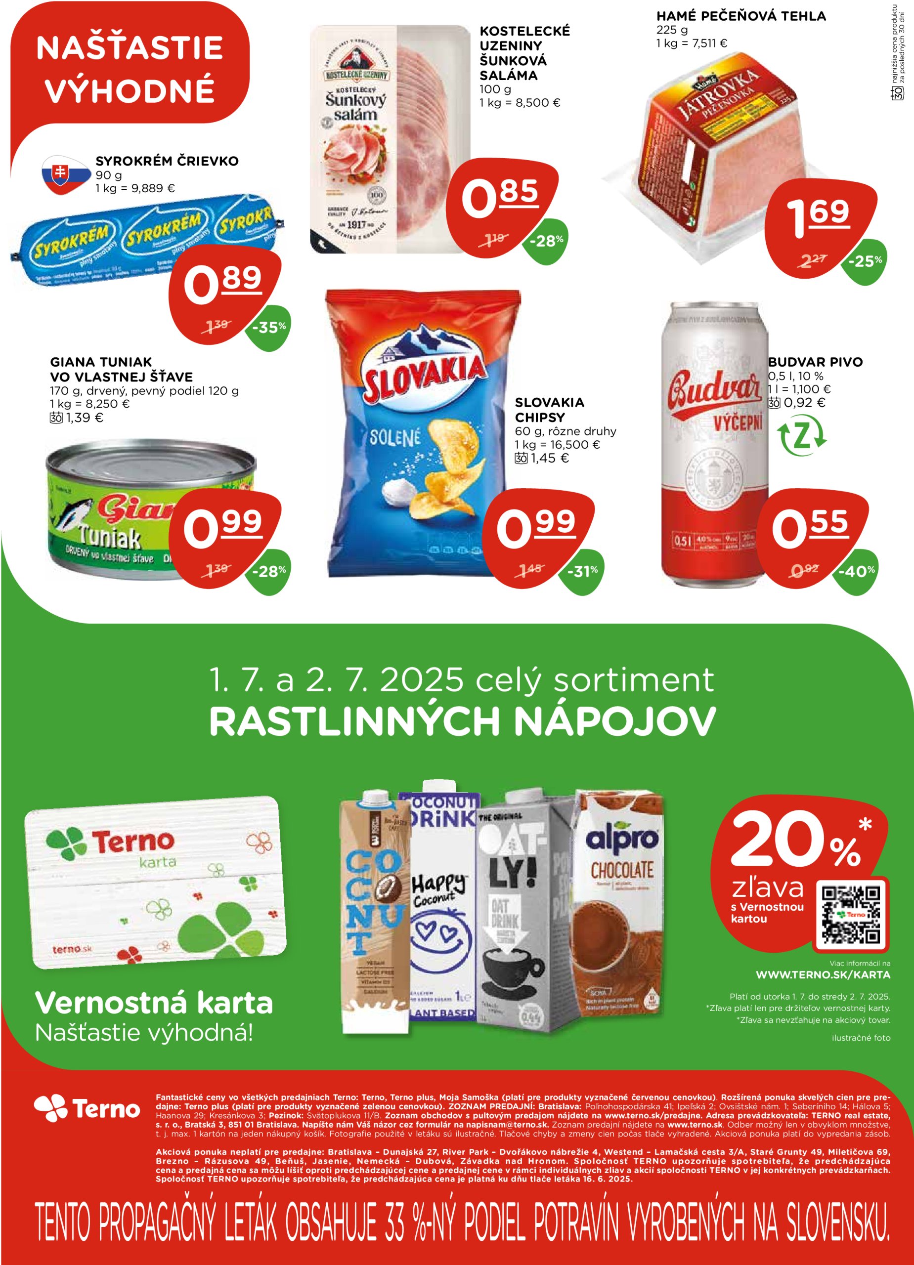 terno - Leták Terno platný od 26.06. do 02.07. - page: 26