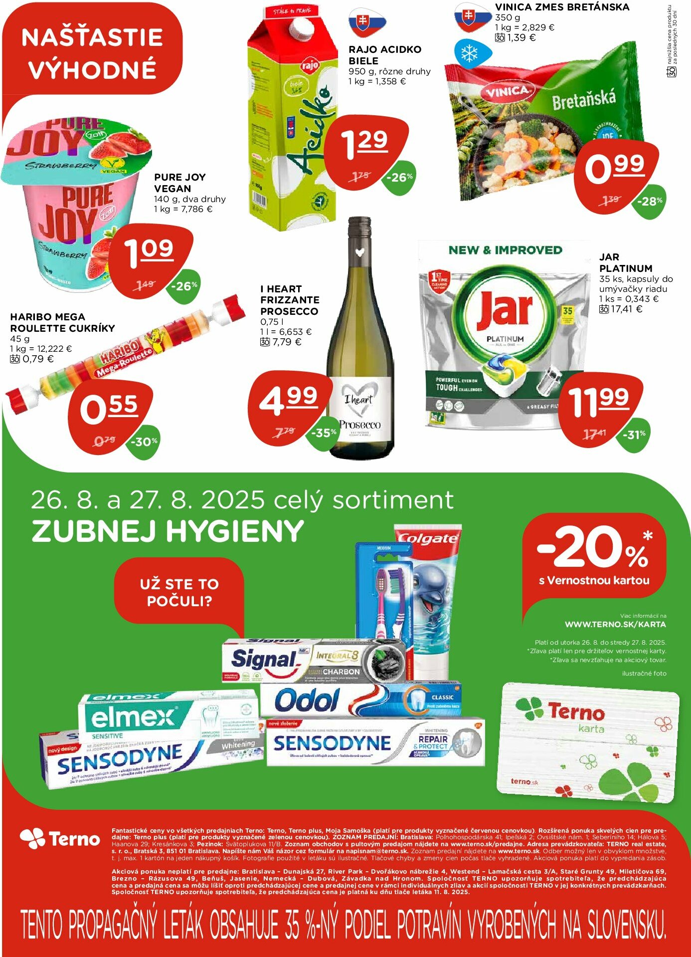 terno - Leták Terno platný od 21.08. do 27.08. - page: 24
