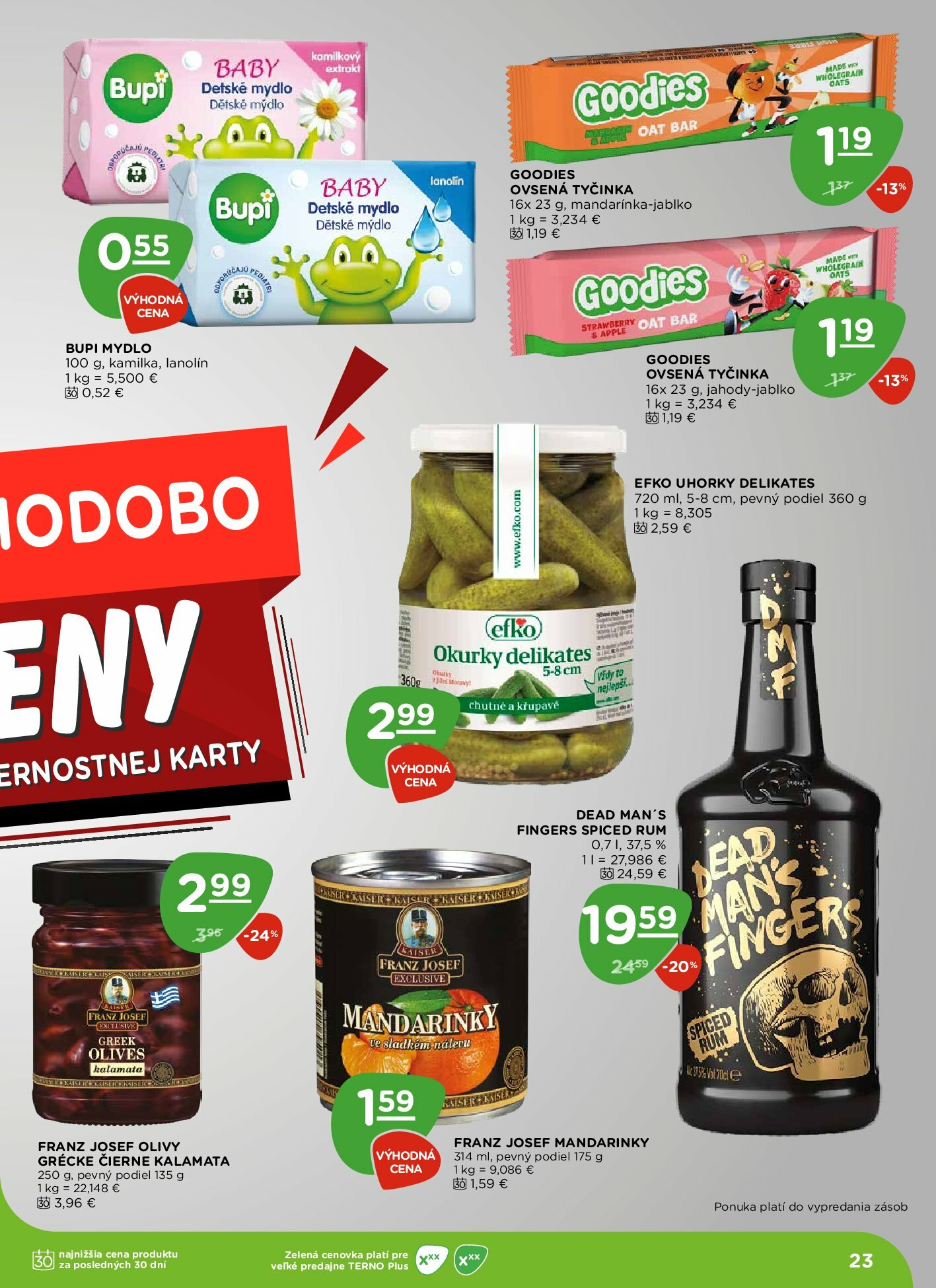 terno - Leták Terno platný od 21.08. do 27.08. - page: 23