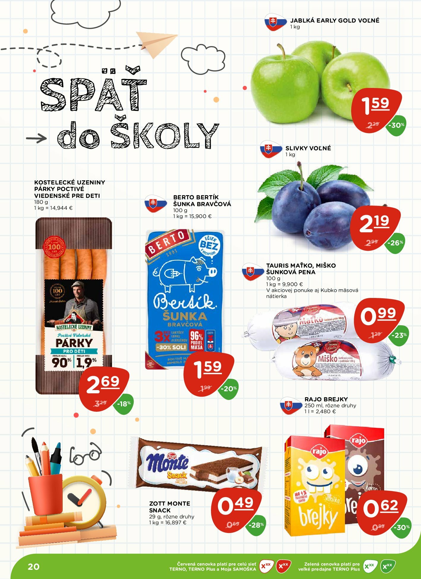 terno - Leták Terno platný od 21.08. do 27.08. - page: 20