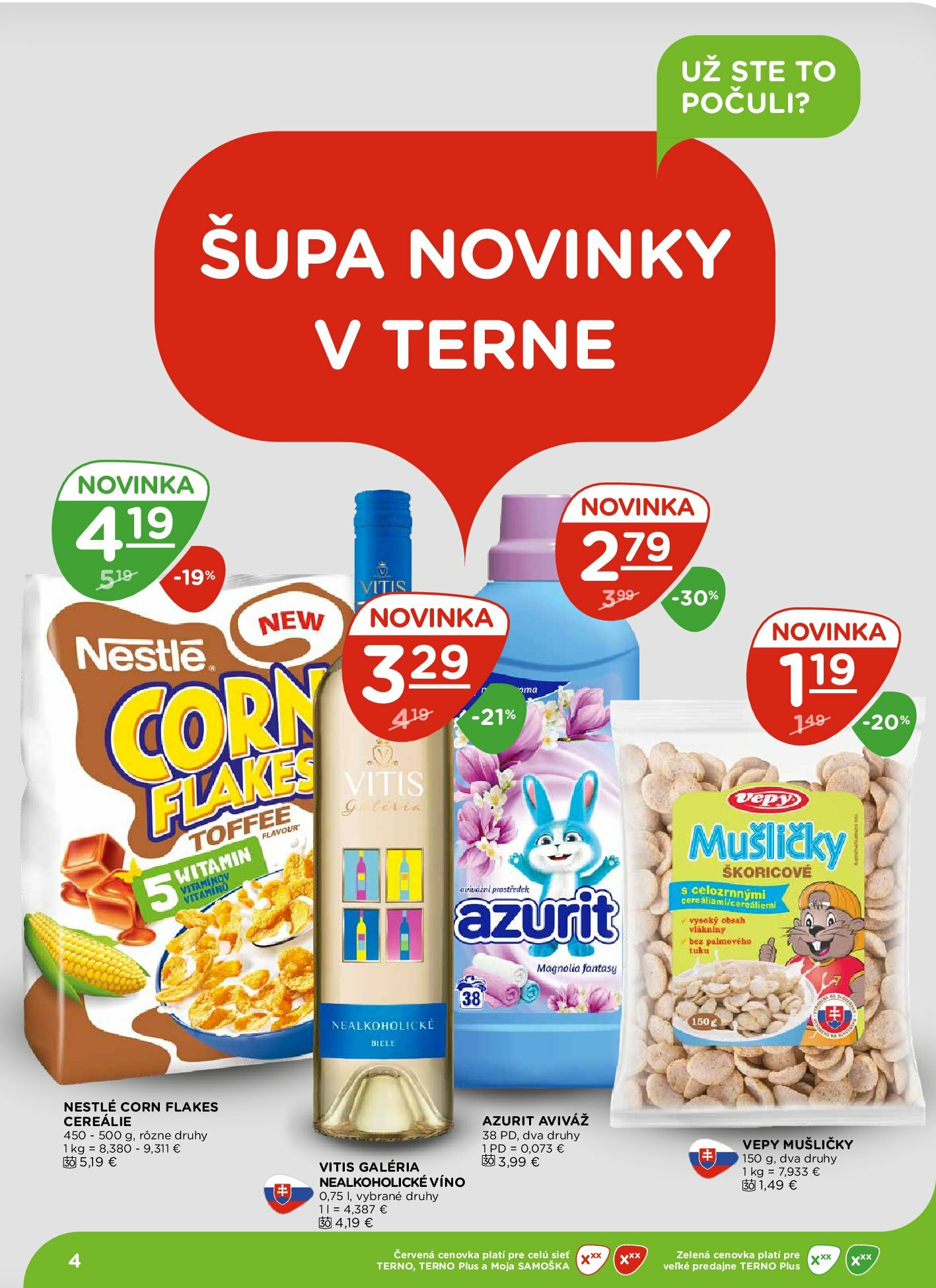terno - Leták Terno platný od 28.08. do 03.09. - page: 4