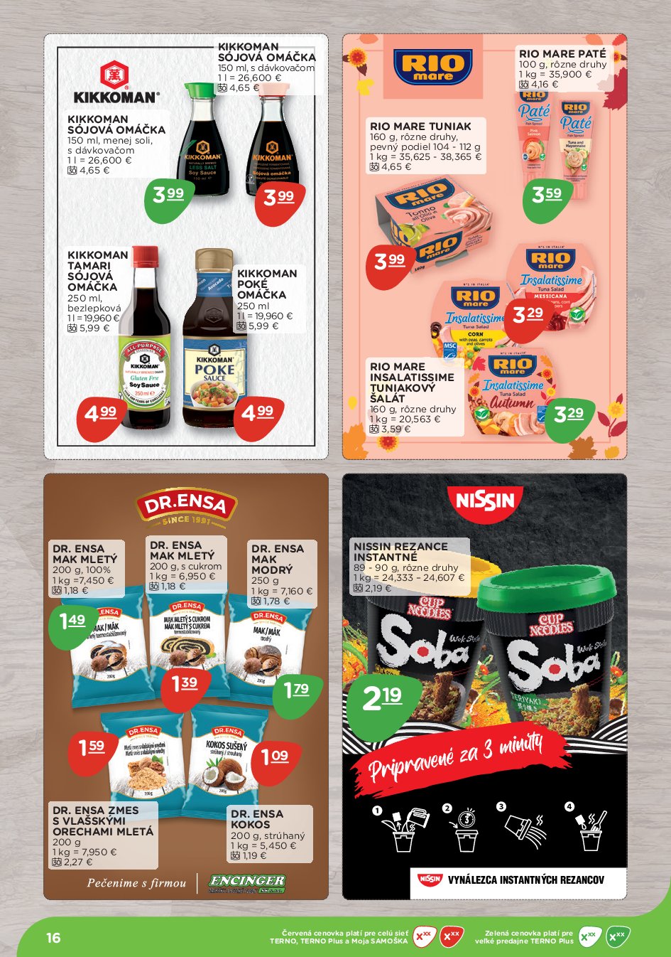 terno - Leták Terno - Brand katalog platný od 08.09. do 05.10. - page: 16