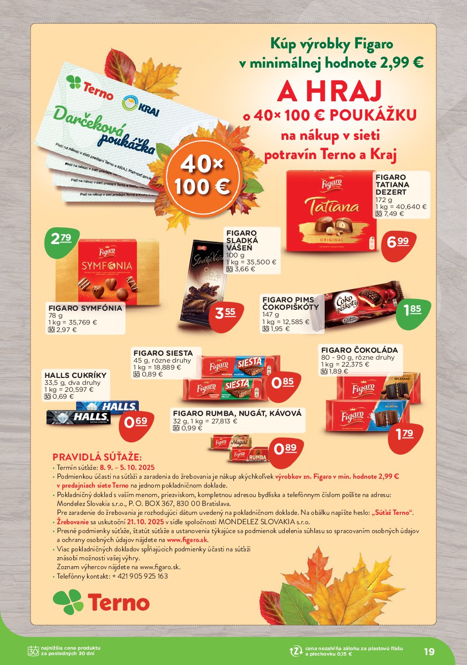 terno - Leták Terno - Brand katalog platný od 08.09. do 05.10. - page: 19
