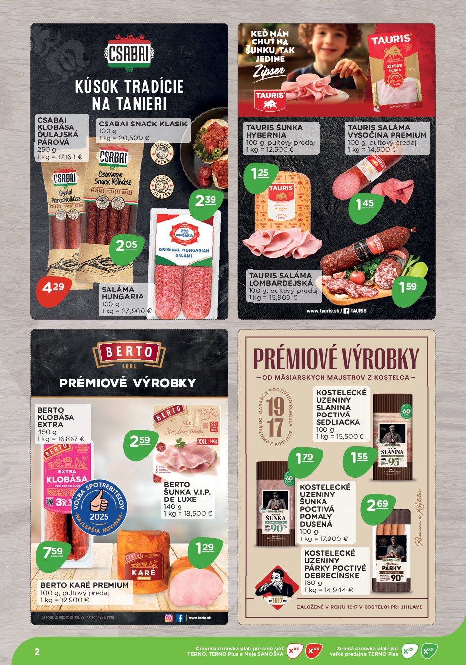 terno - Leták Terno - Brand katalog platný od 08.09. do 05.10. - page: 2