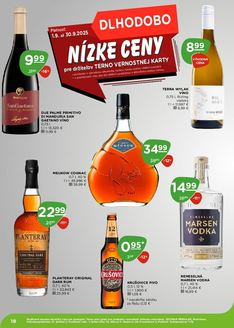 terno - Leták Terno platný od 25.09. do 01.10. - page: 18