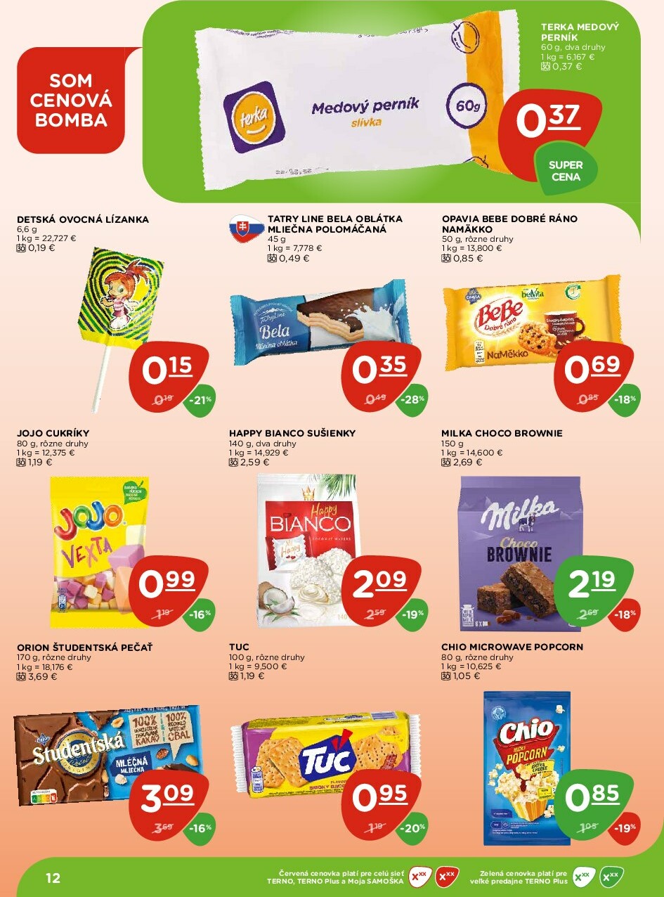 terno - Leták Terno platný od 25.09. do 01.10. - page: 12