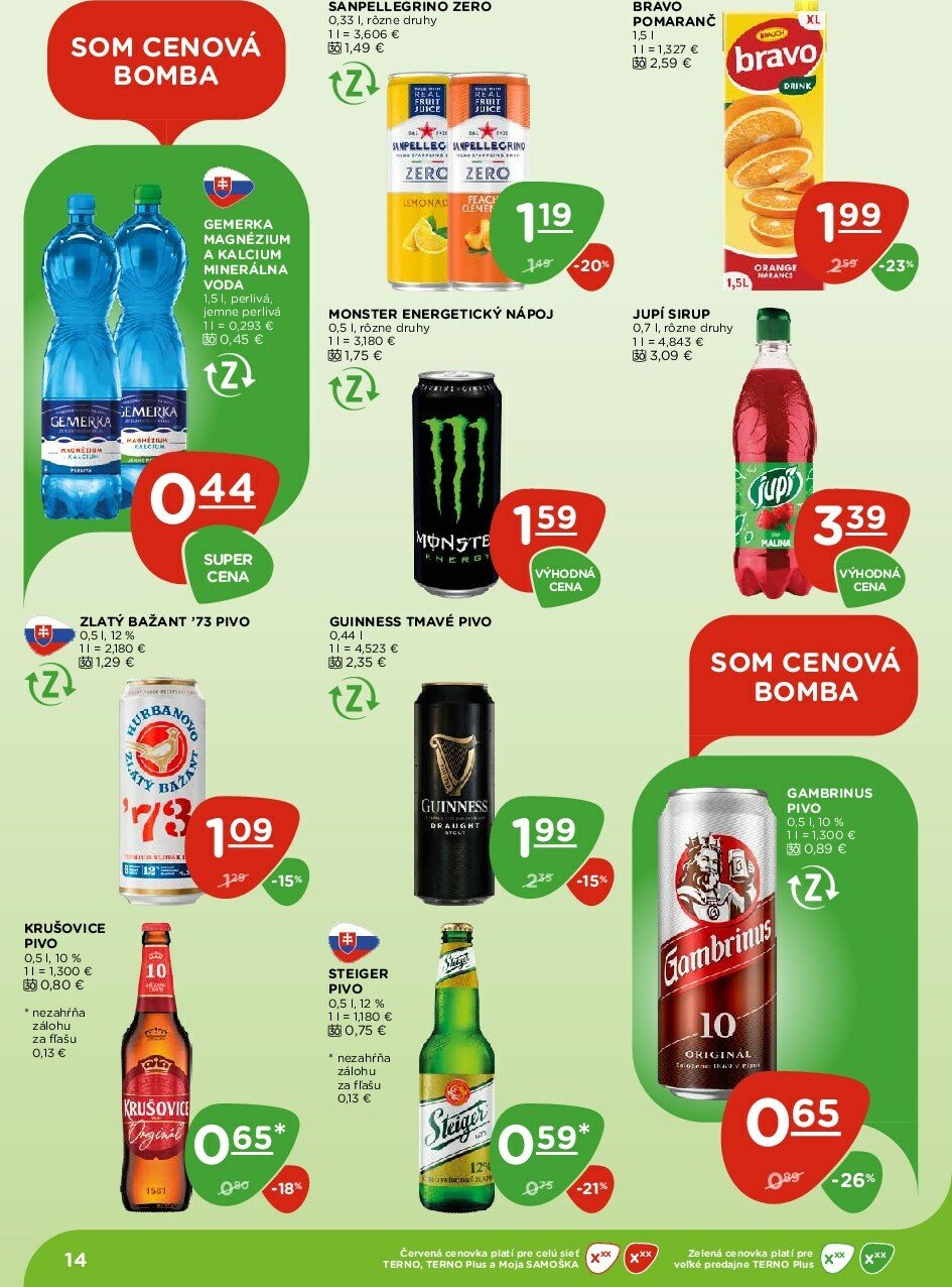 terno - Leták Terno platný od 25.09. do 01.10. - page: 14
