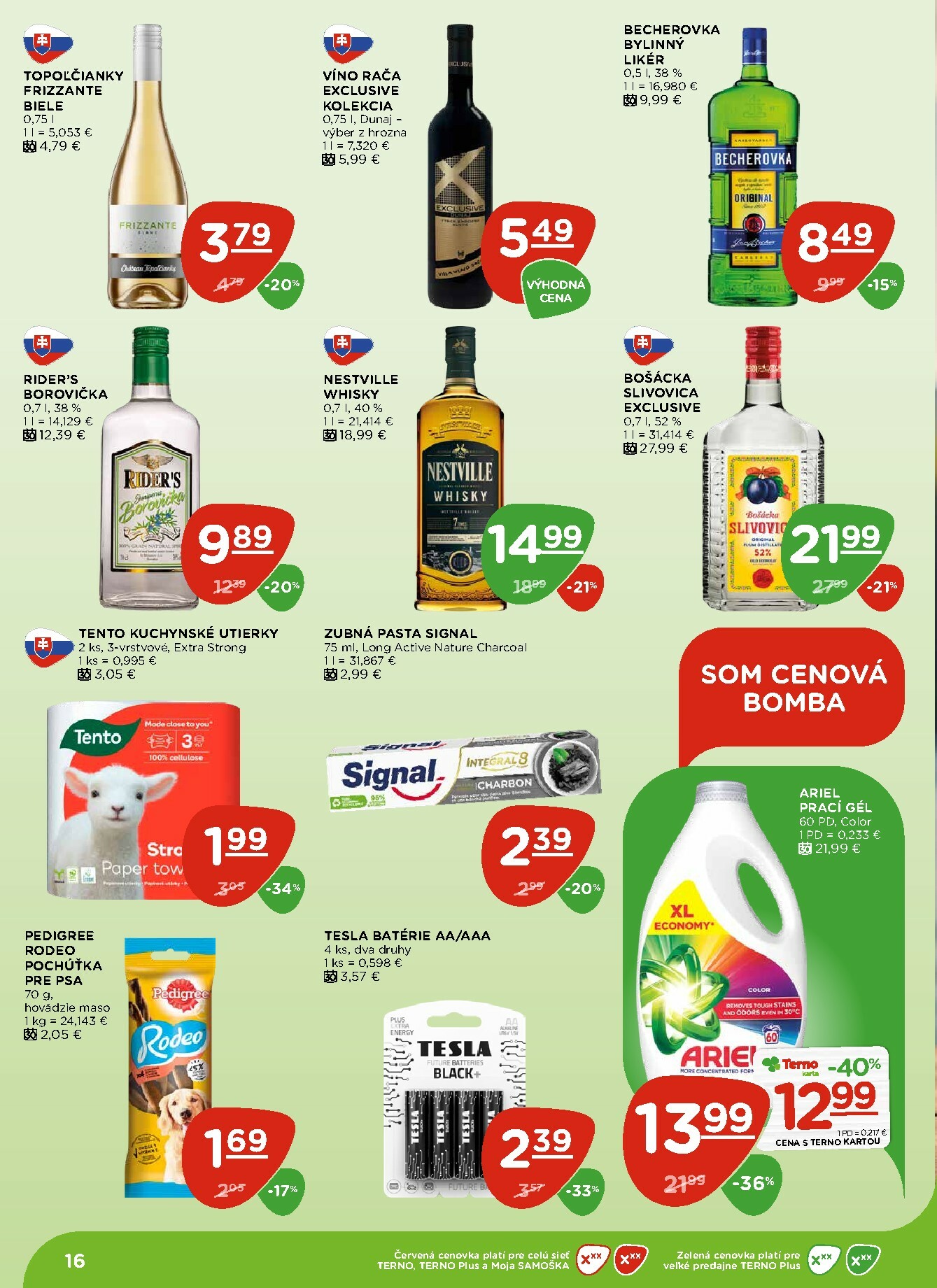 terno - Leták Terno platný od 09.10. do 15.10. - page: 16