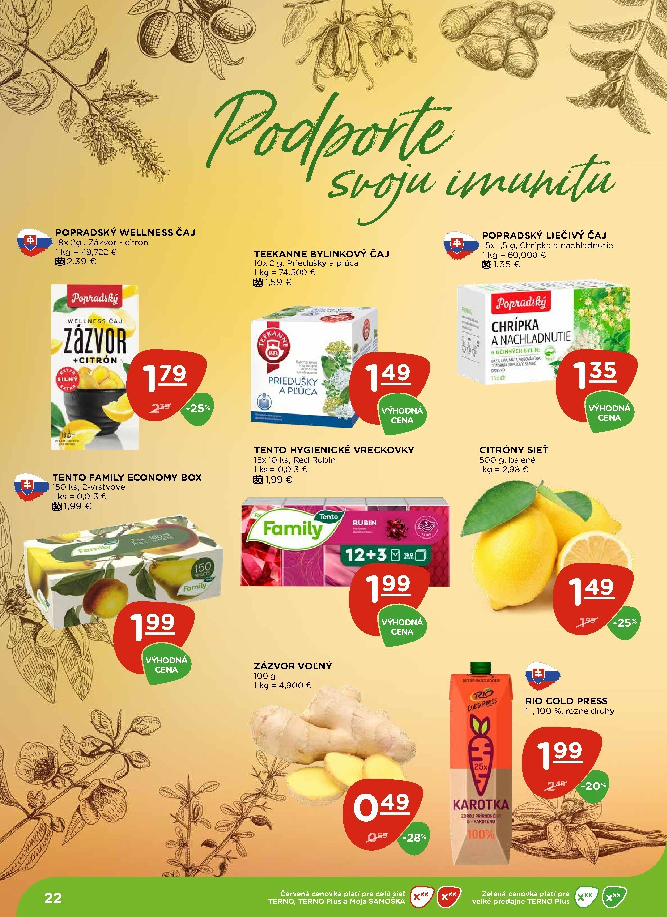 terno - Leták Terno platný od 16.10. do 22.10. - page: 22