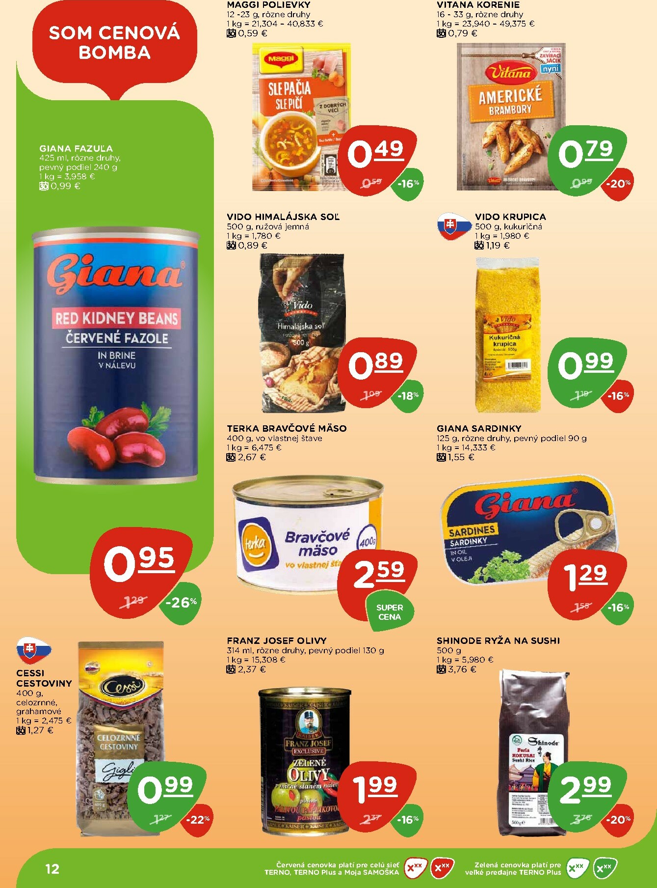 terno - Leták Terno platný od 16.10. do 22.10. - page: 12