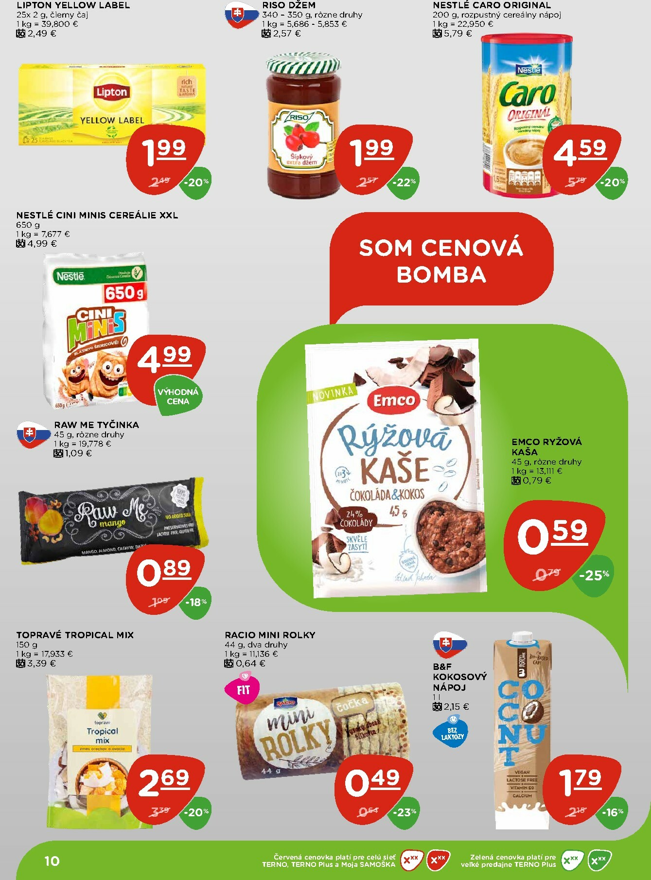 terno - Leták Terno platný od 16.10. do 22.10. - page: 10