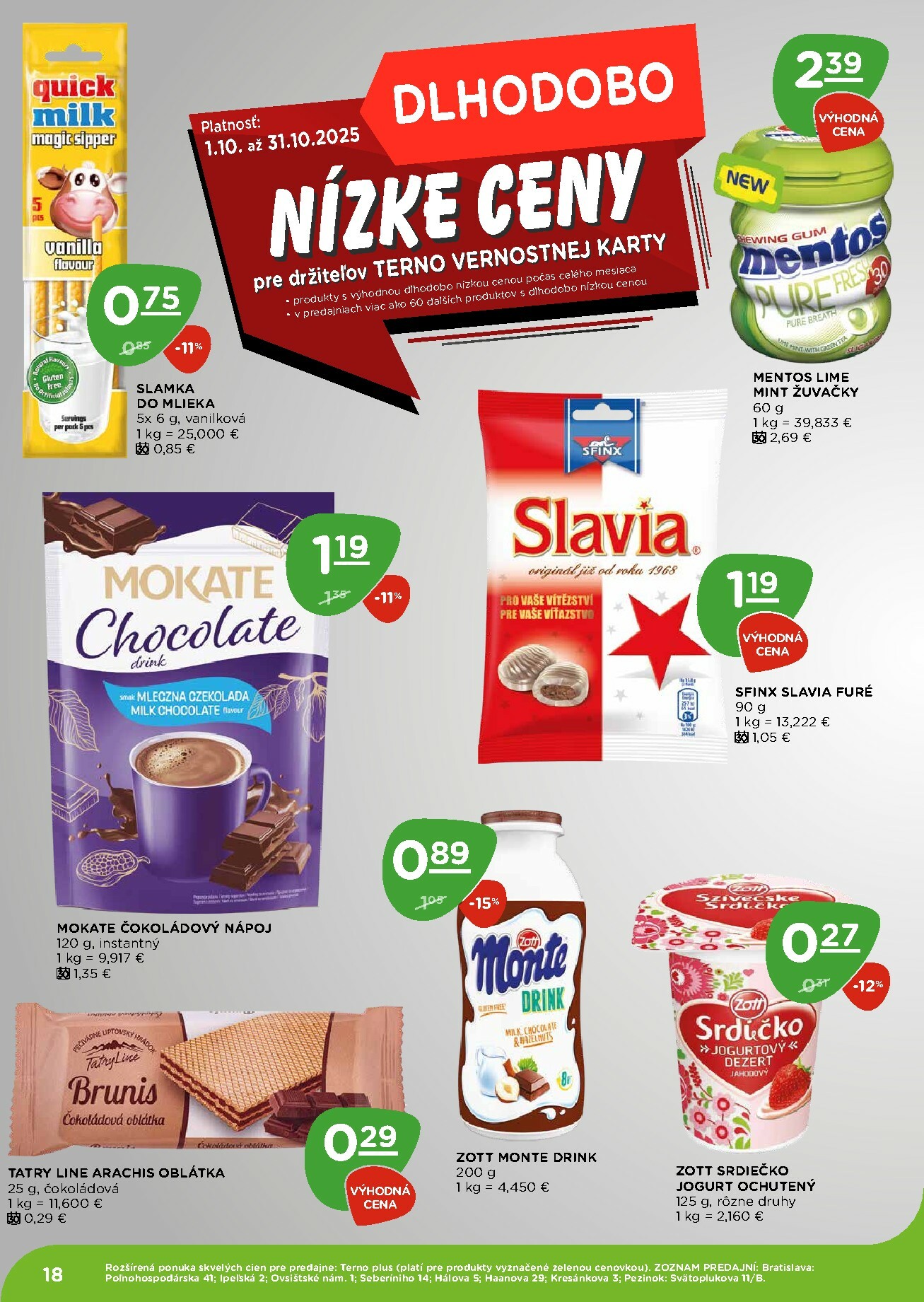 terno - Leták Terno platný od 23.10. do 29.10. - page: 18