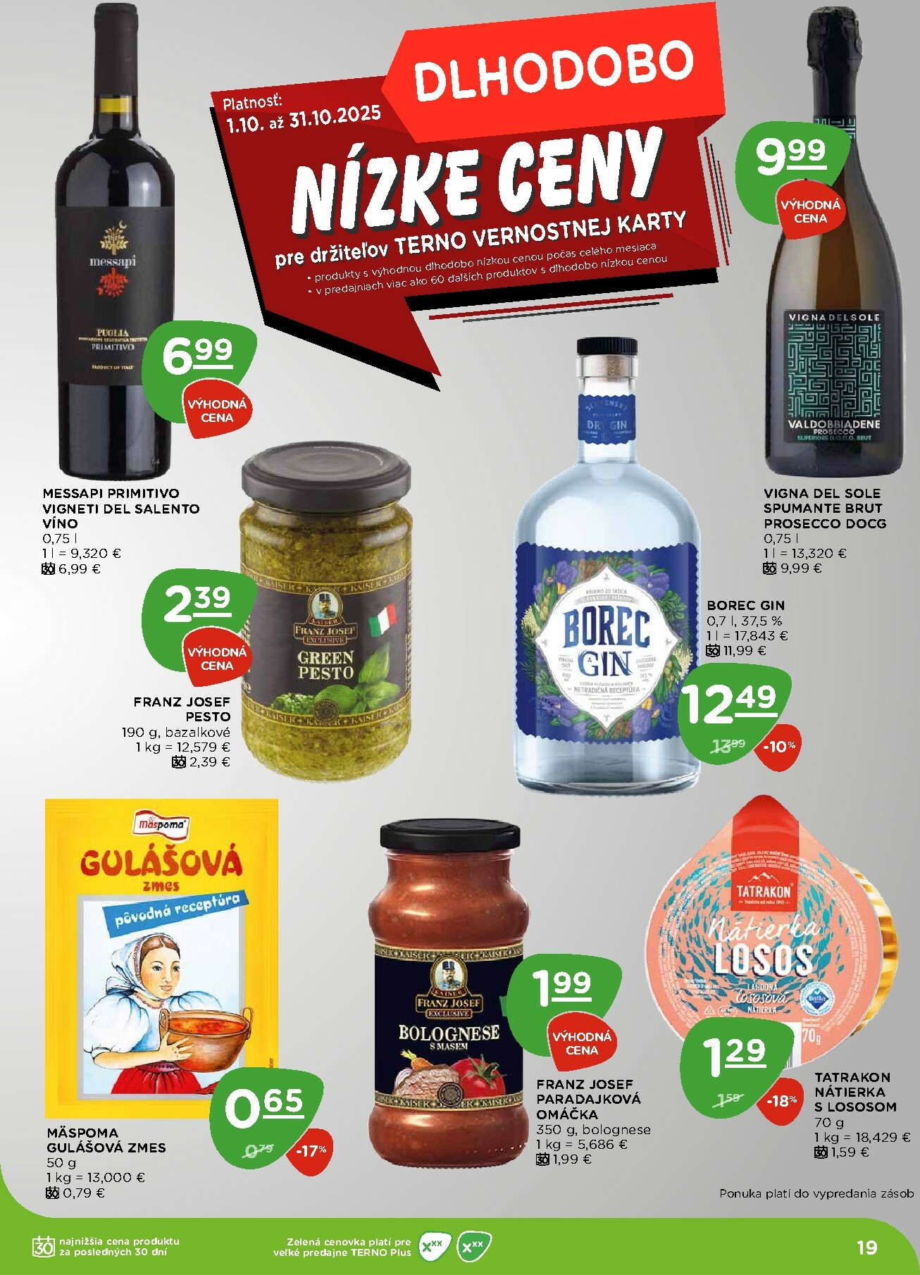 terno - Leták Terno platný od 23.10. do 29.10. - page: 19