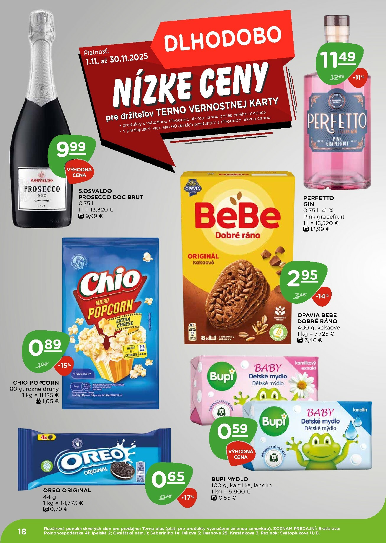 terno - Leták Terno platný od 30.10. do 05.11. - page: 18