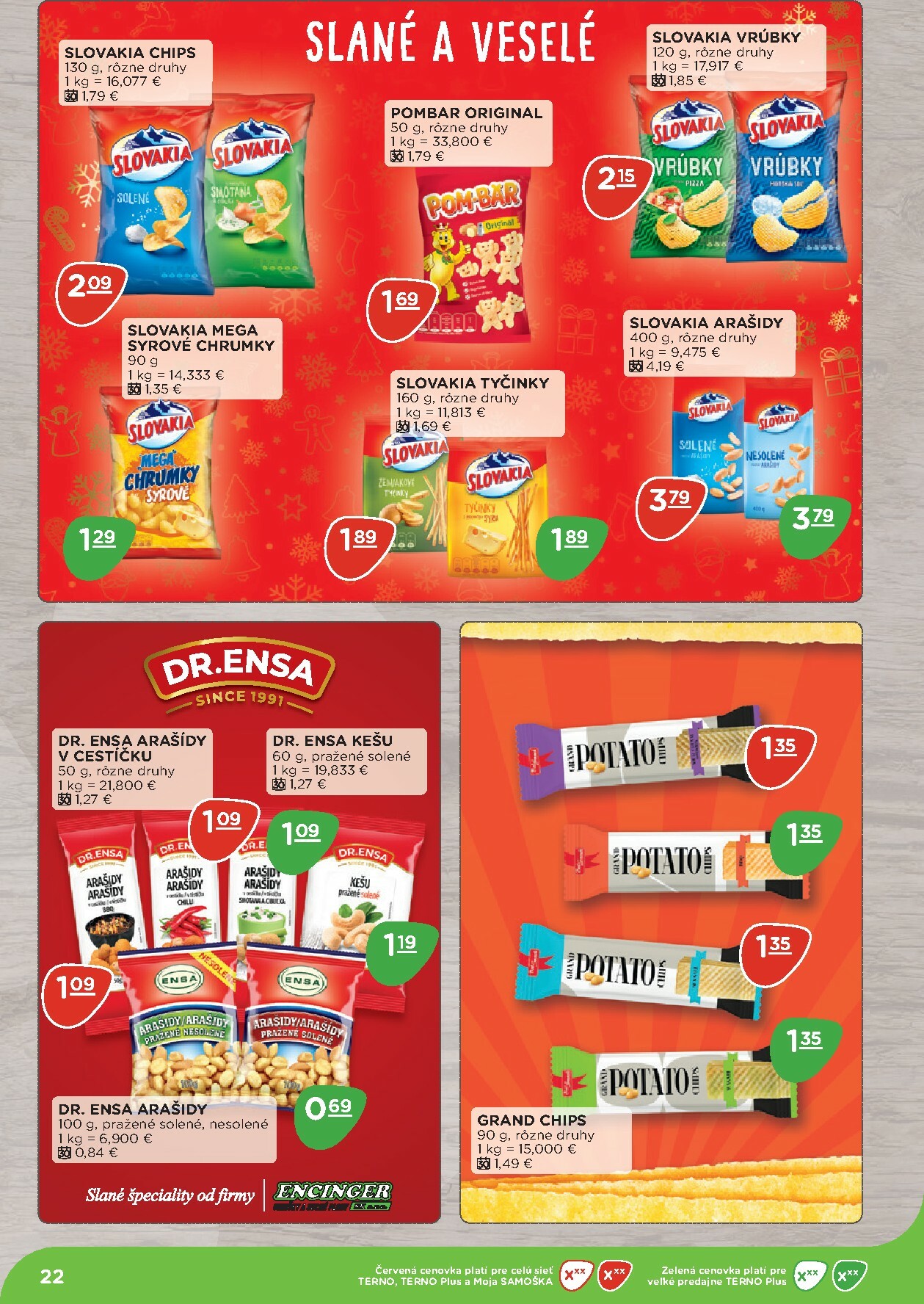 terno - Leták Terno - Vianočná ponuka platný od 10.11. do 07.12. - page: 22