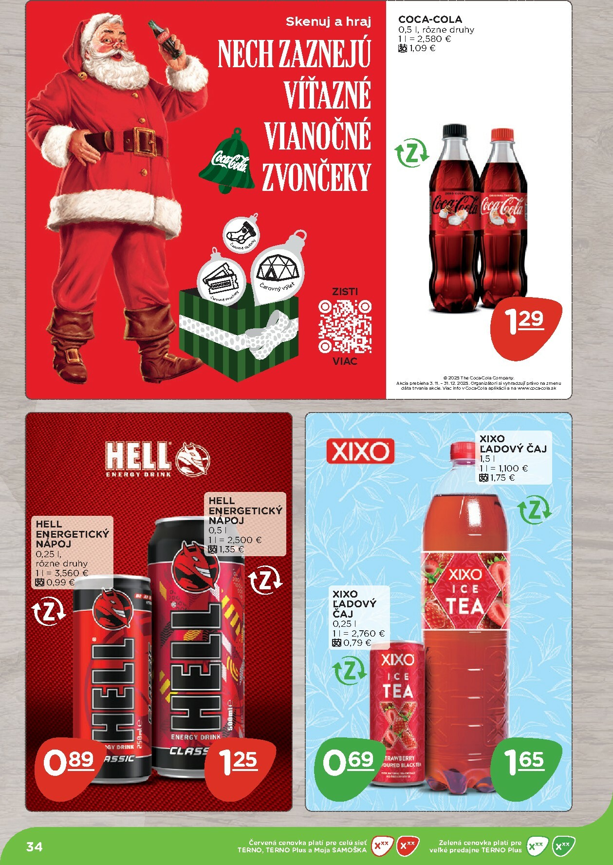 terno - Leták Terno - Vianočná ponuka platný od 10.11. do 07.12. - page: 34