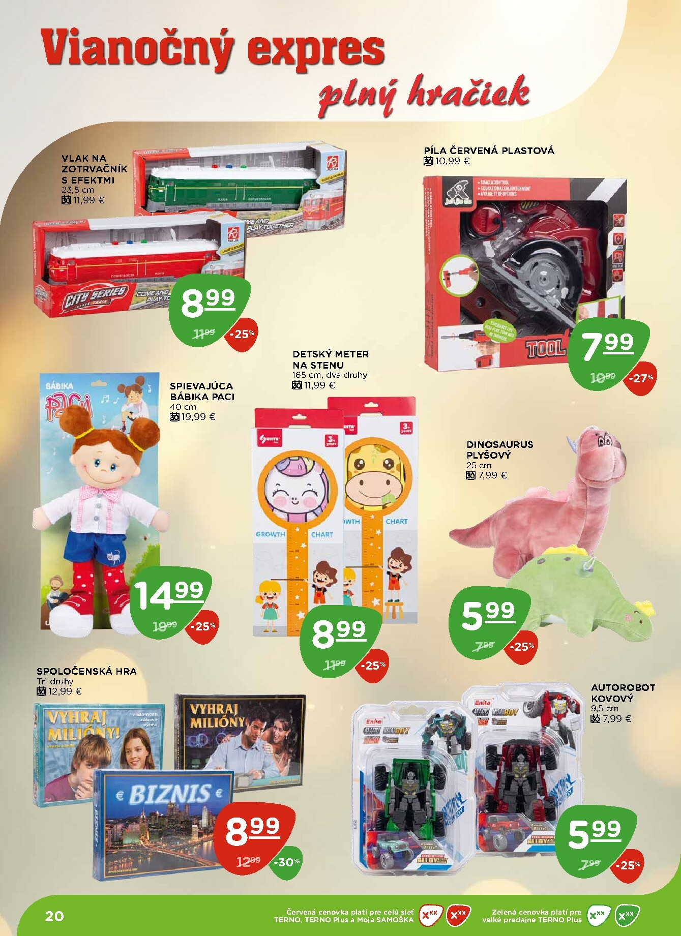 terno - Leták Terno platný od 20.11. do 26.11. - page: 20