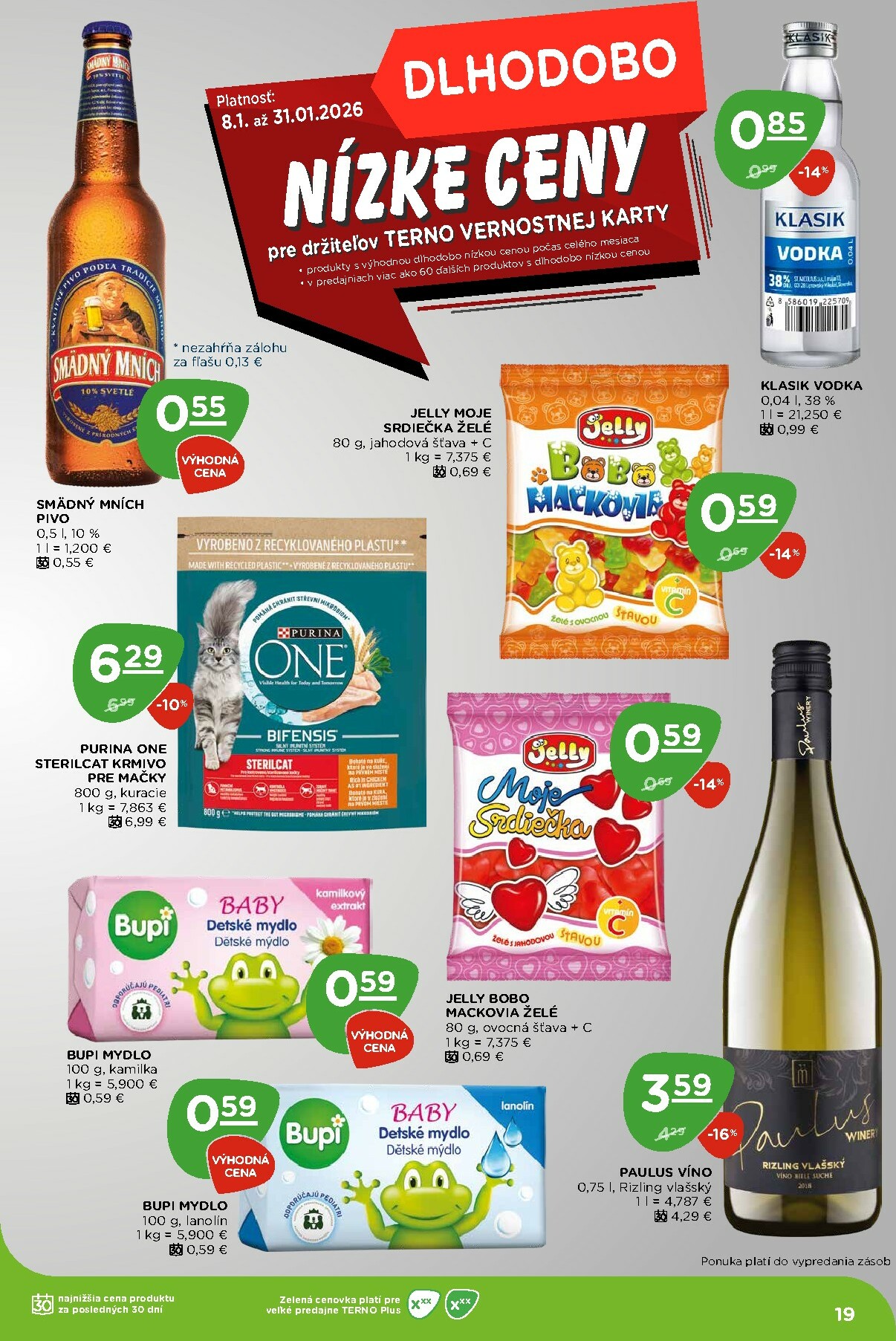 terno - Leták Terno platný od 08.01. do 14.01. - page: 19