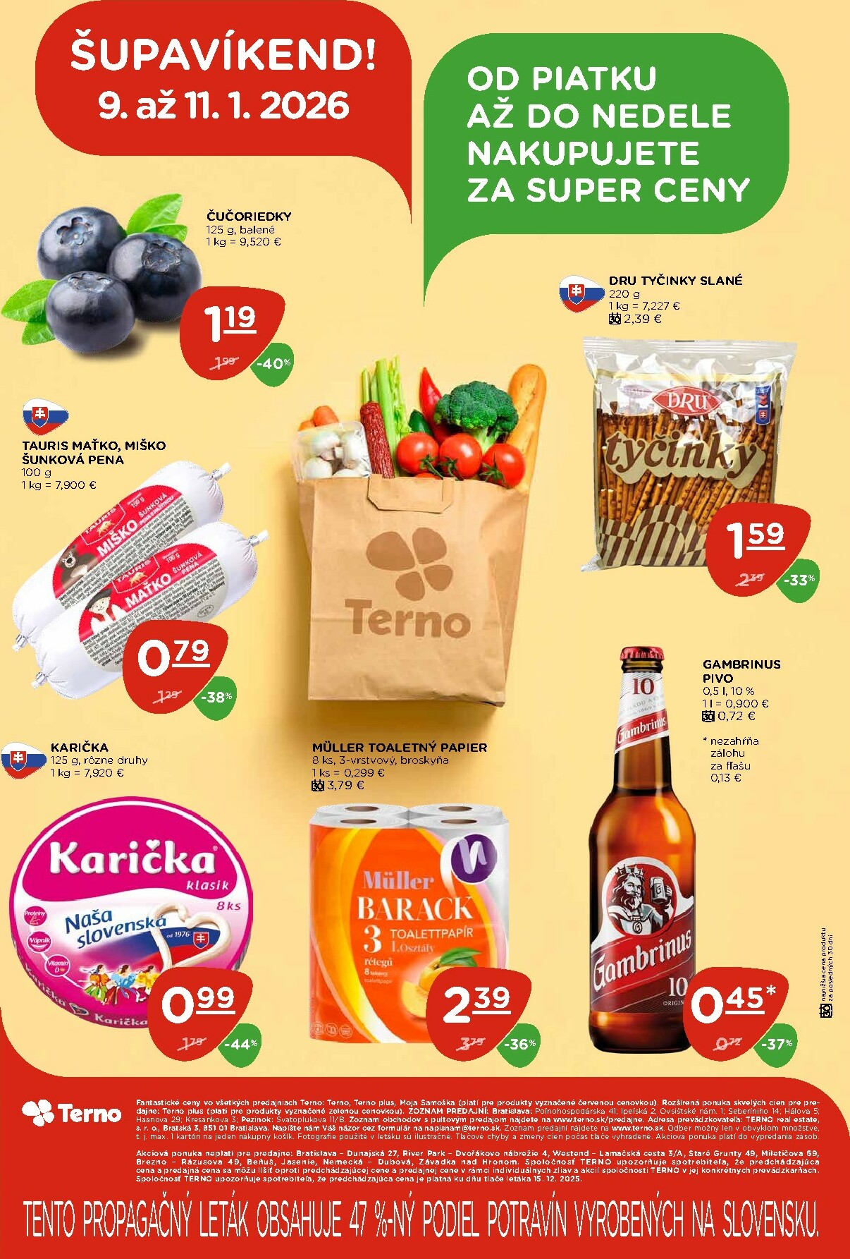 terno - Leták Terno platný od 08.01. do 14.01. - page: 20