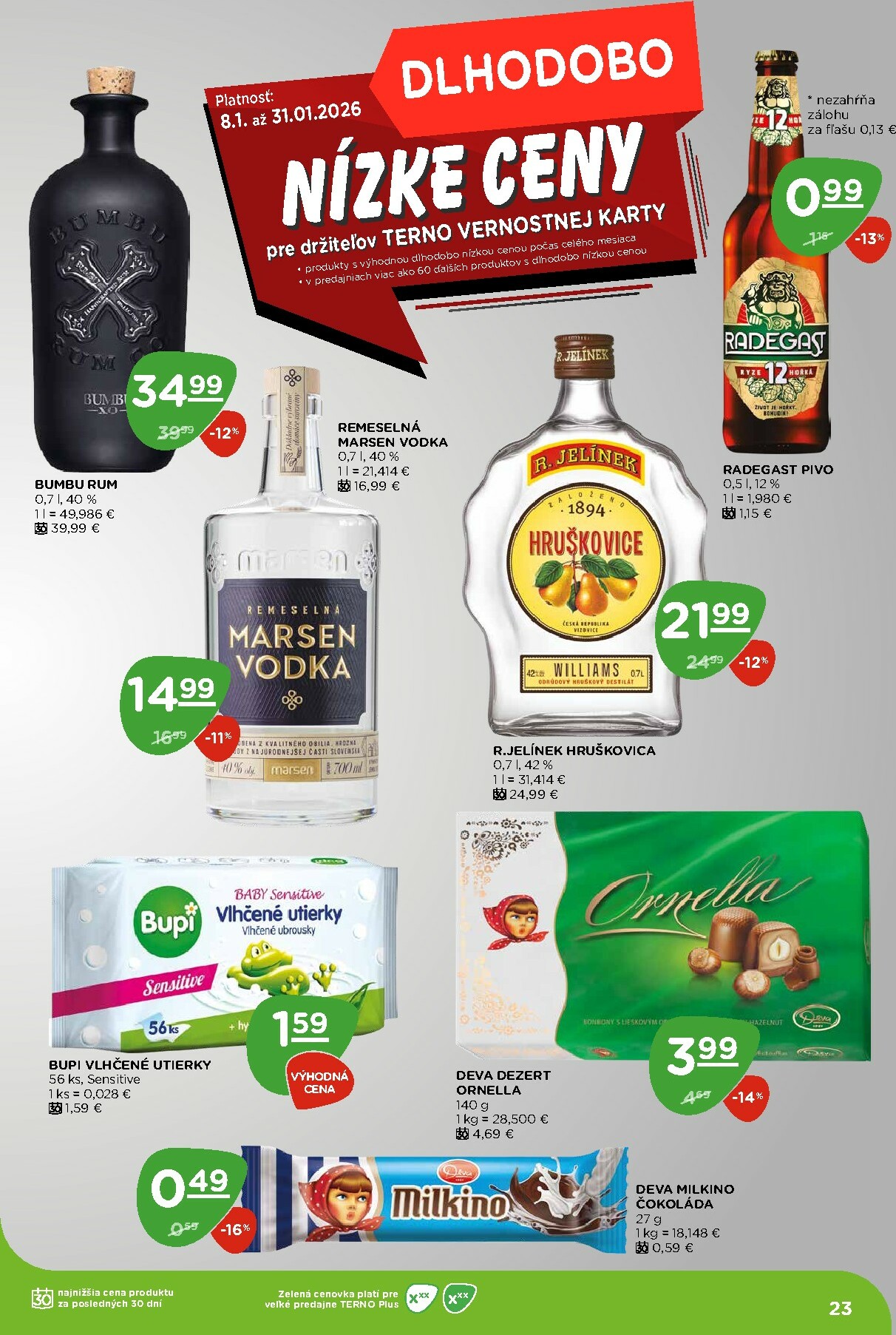 terno - Leták Terno platný od 15.01. do 21.01. - page: 23