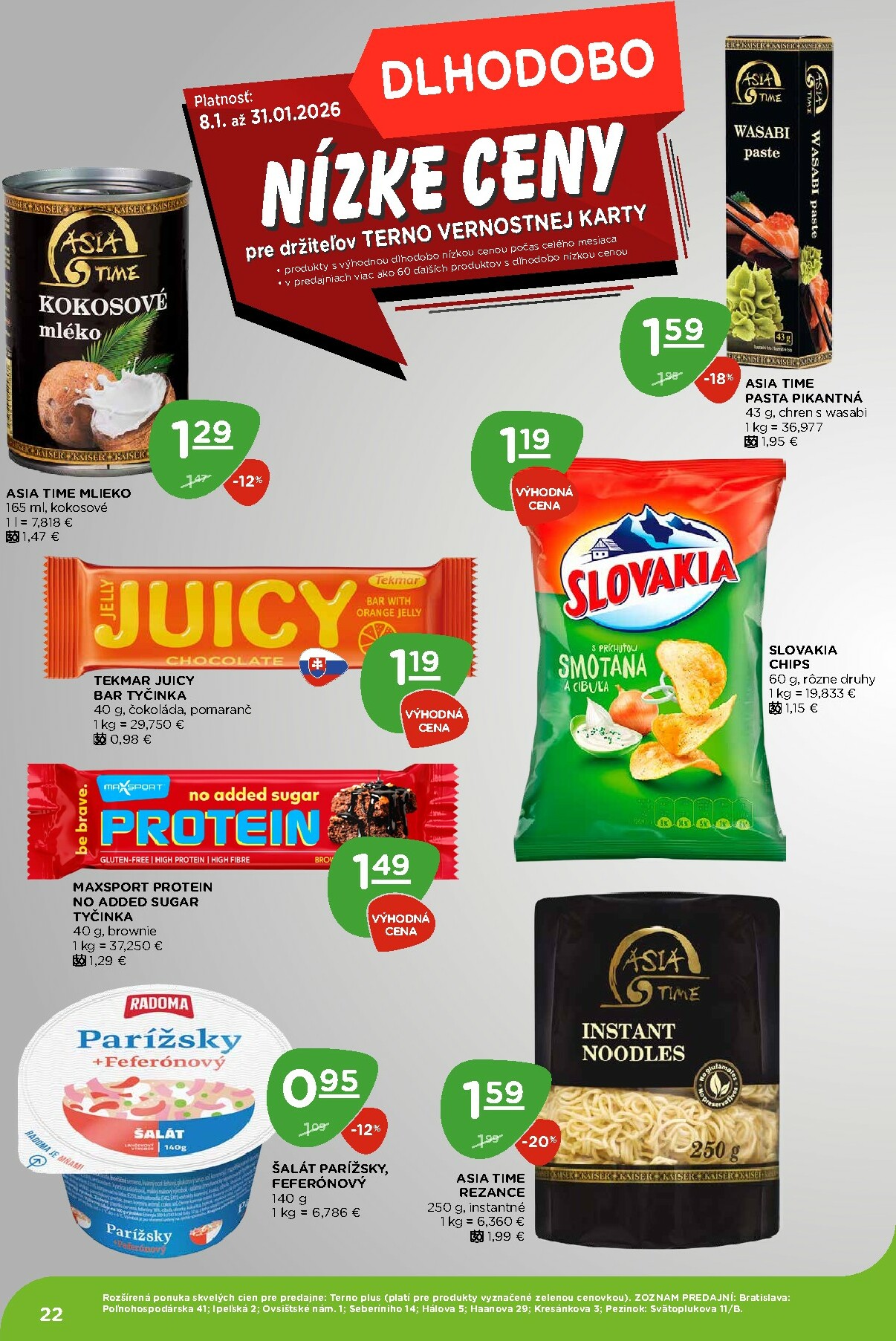 terno - Leták Terno platný od 15.01. do 21.01. - page: 22