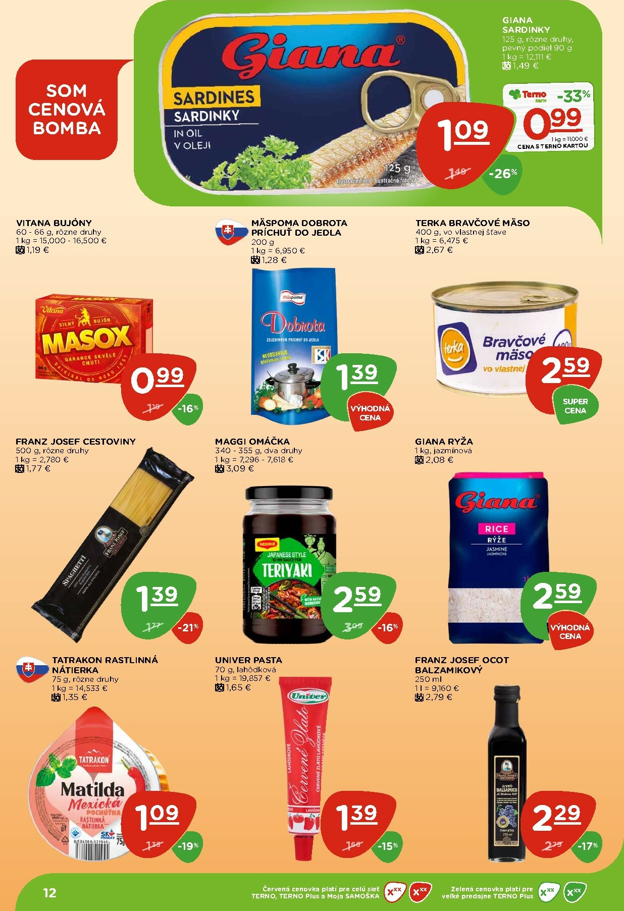 terno - Leták Terno platný od 22.01. do 28.01. - page: 12
