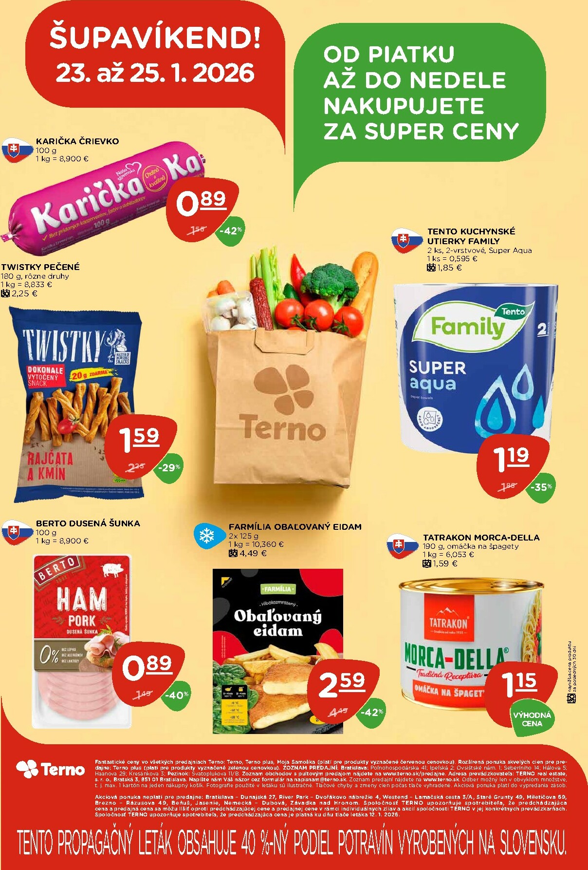 terno - Leták Terno platný od 22.01. do 28.01. - page: 20