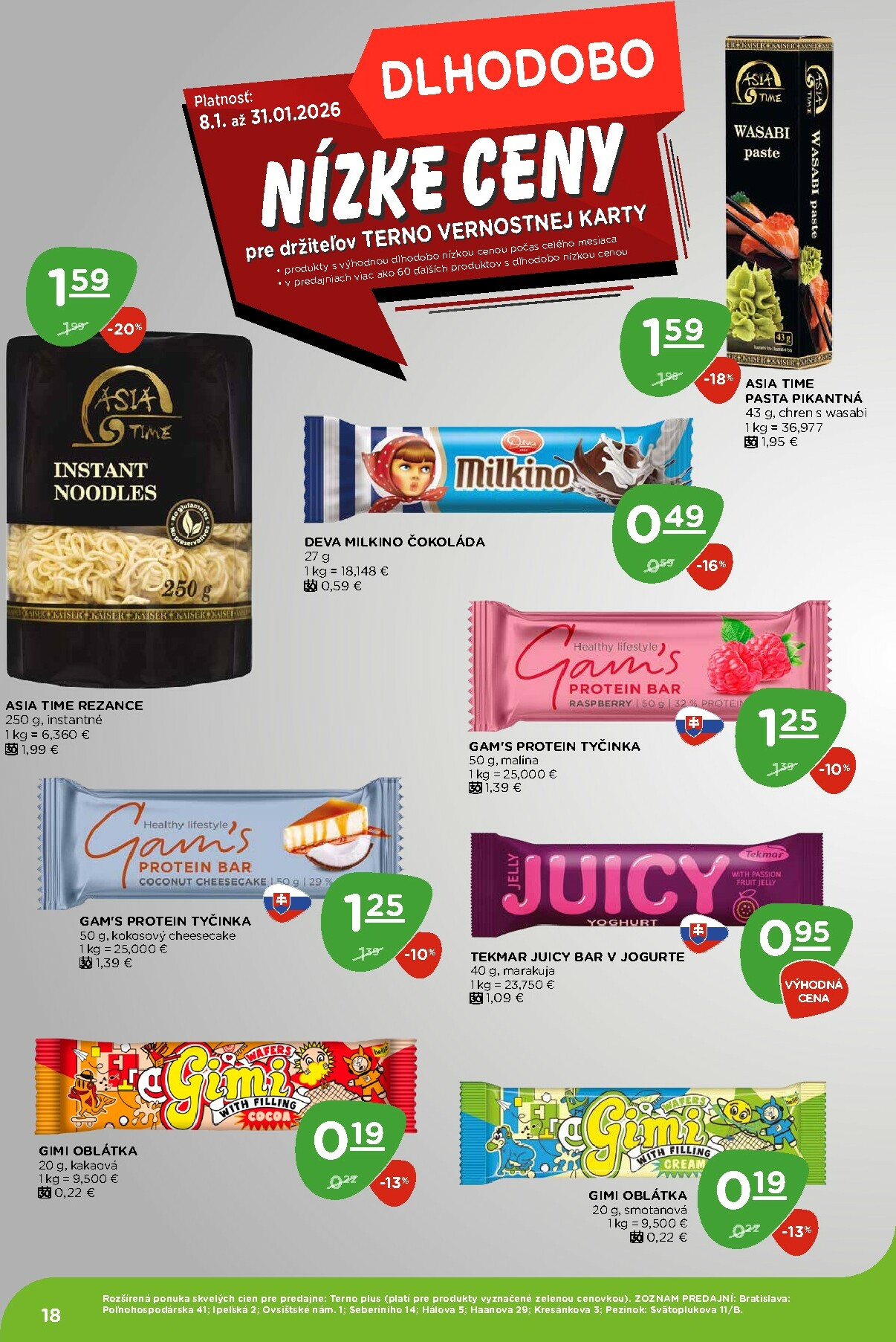 terno - Leták Terno platný od 29.01. do 04.02. - page: 18