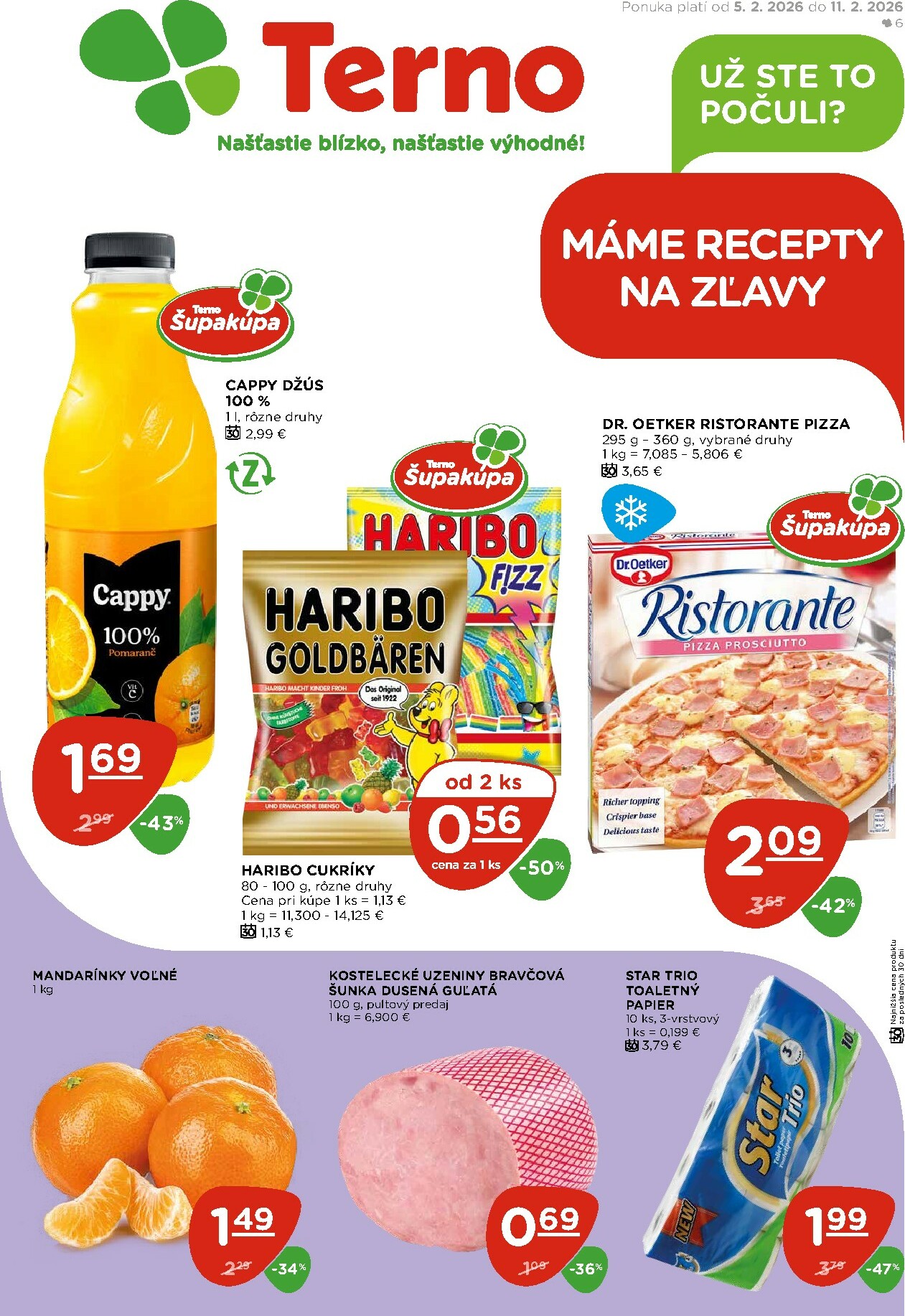 terno - Leták Terno platný od 05.02.2026 do 11.02.2026