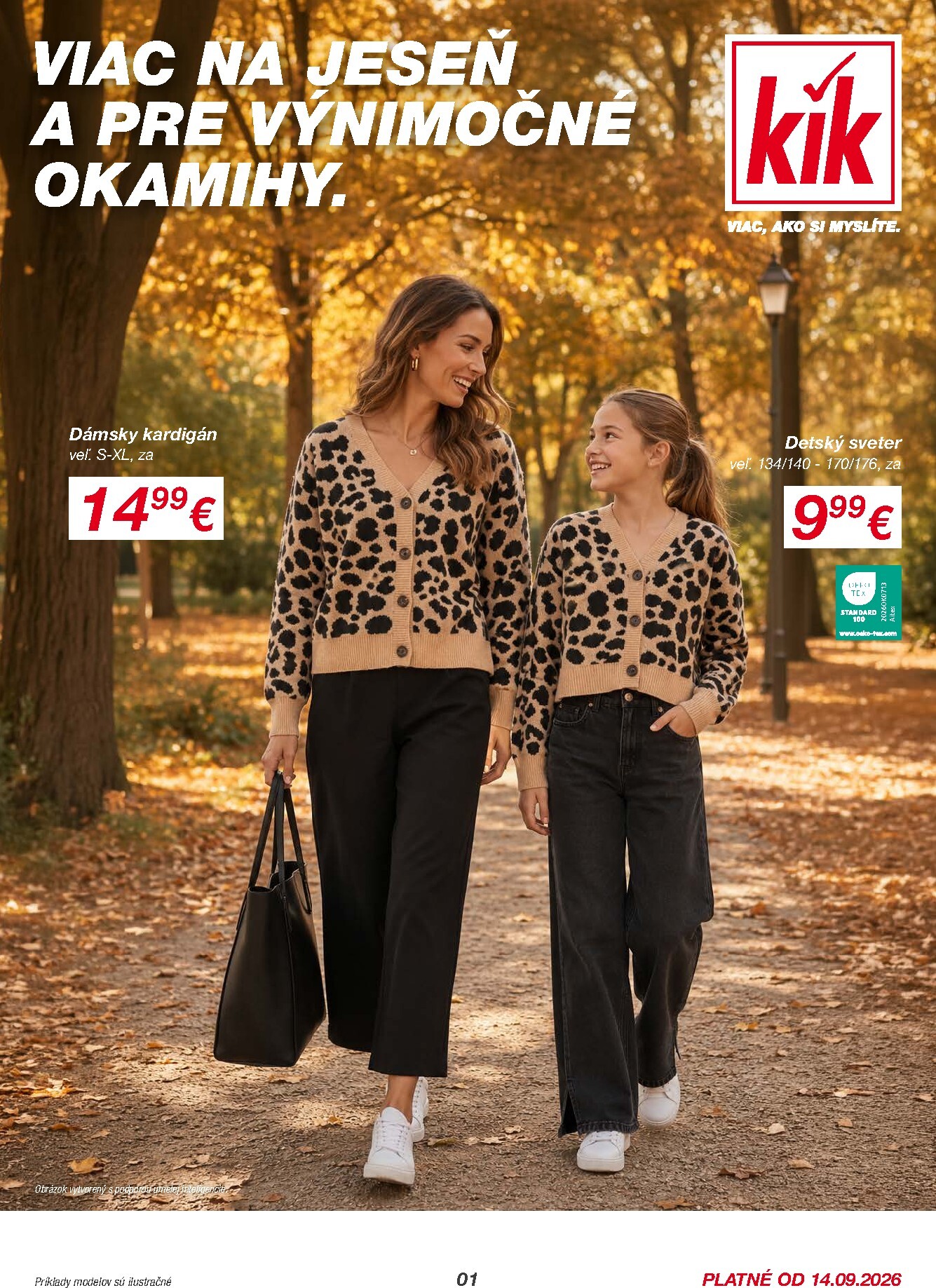 kik - Nový Kik leták od pondelka, 14.09.2026 do nedele, 04.10.2026 - page: 1