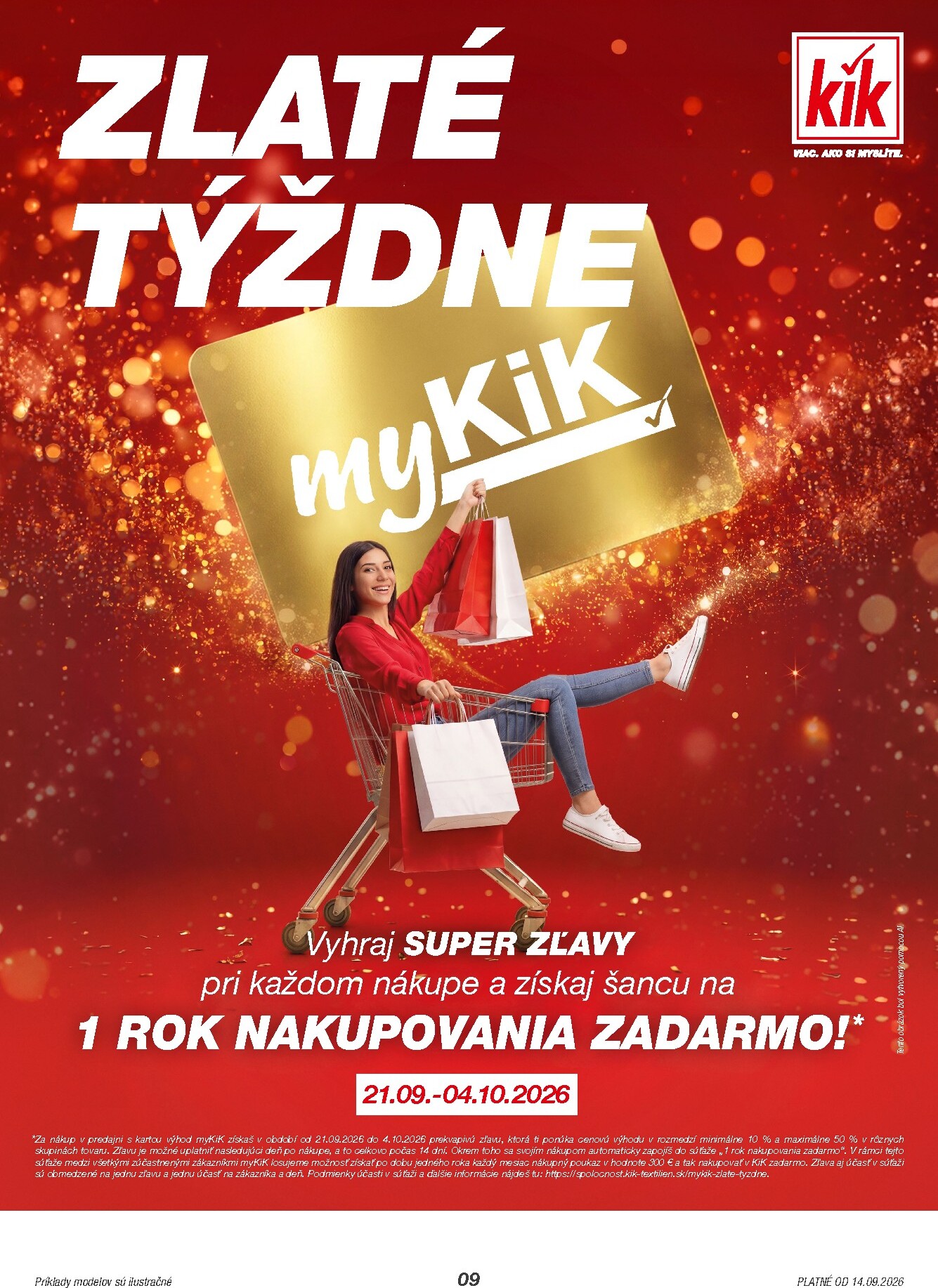 kik - Nový Kik leták od pondelka, 14.09.2026 do nedele, 04.10.2026 - page: 9