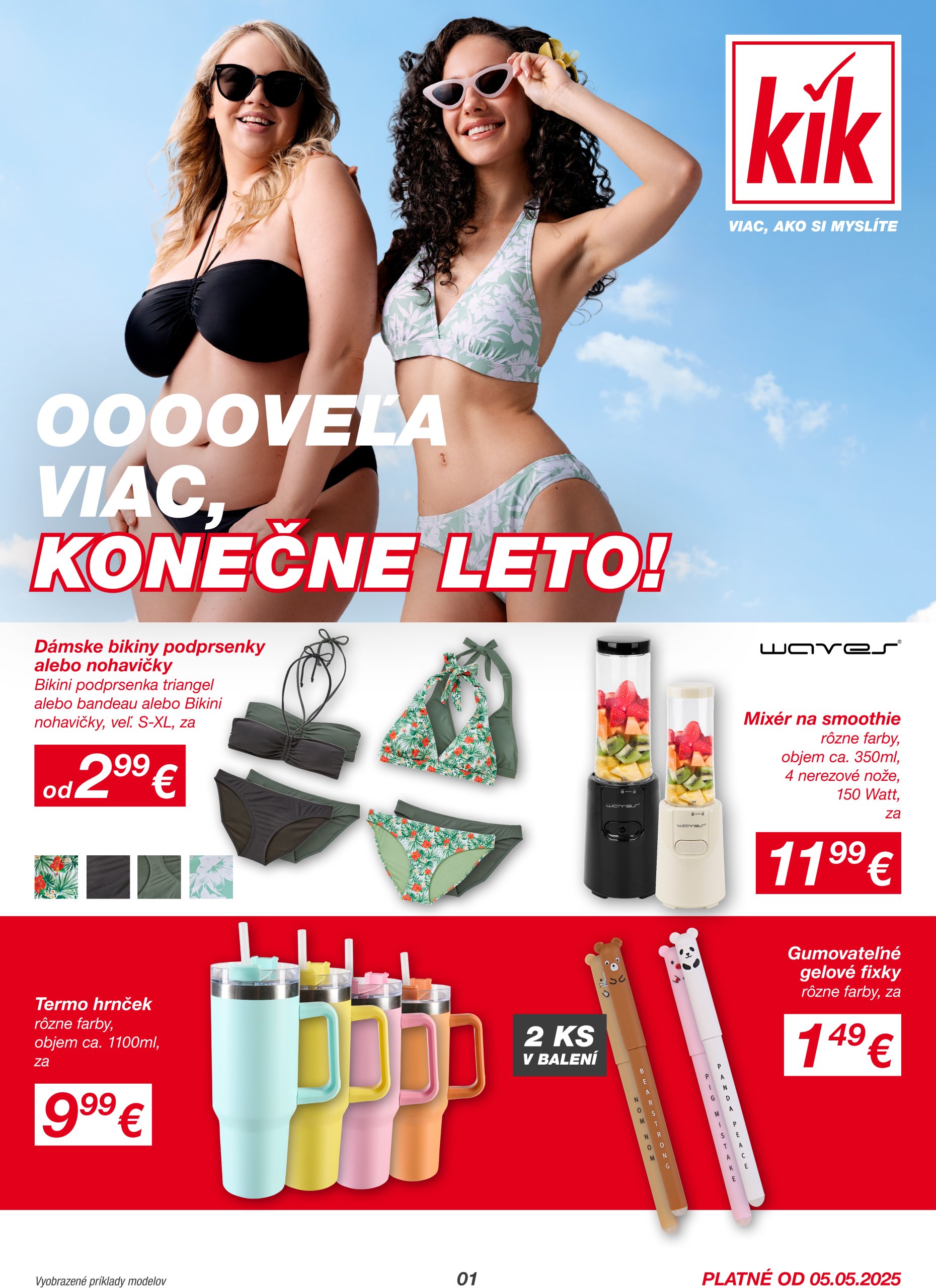 kik - Kik leták platný od 05.05. - 08.06. - page: 1